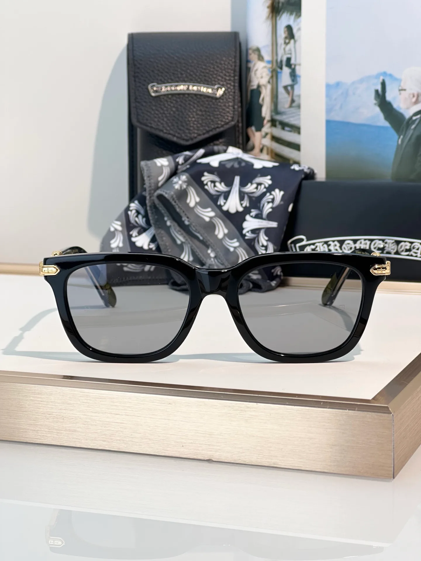 Очки Chrome Hearts 13417082