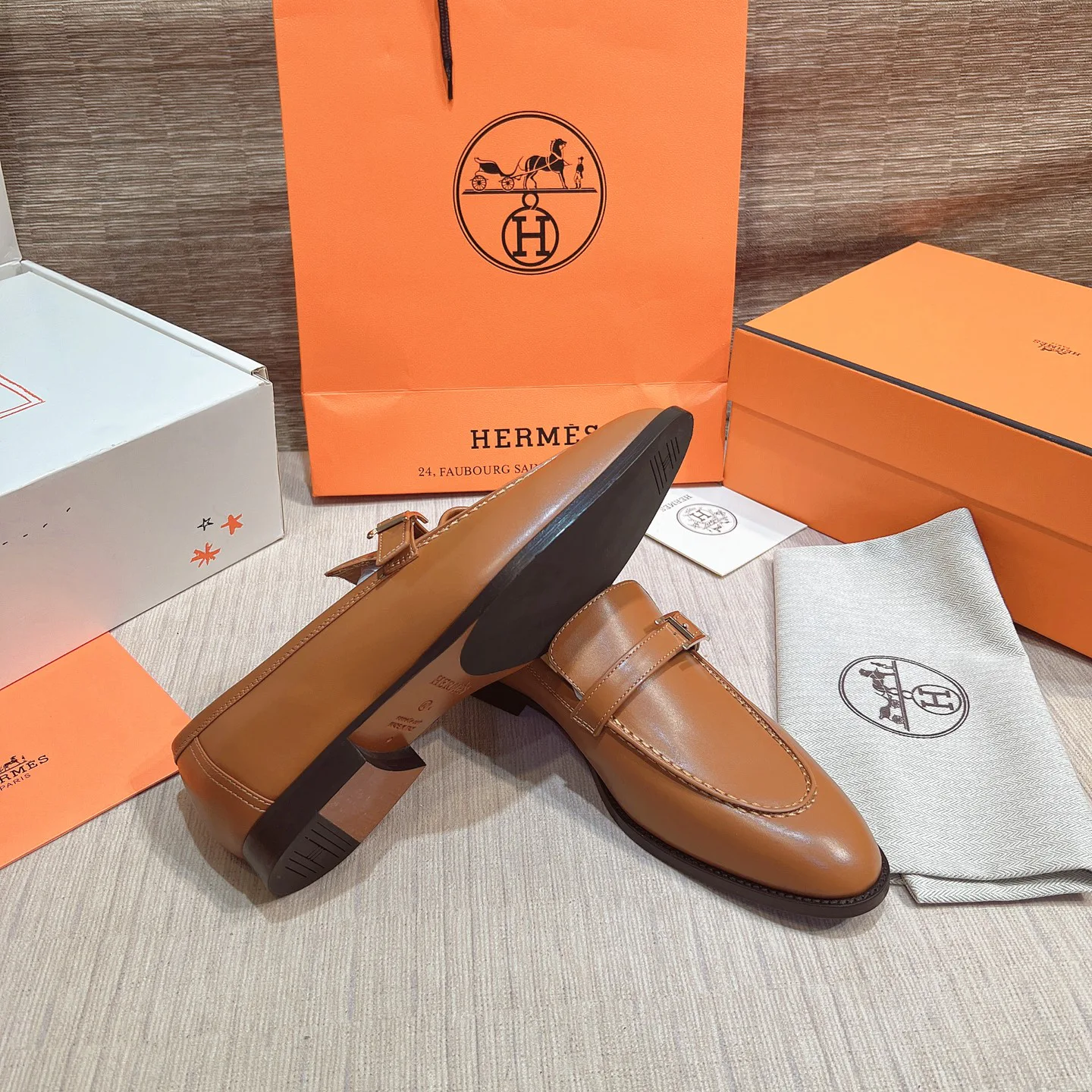 Лоферы И Туфли Мужские Hermes 840292