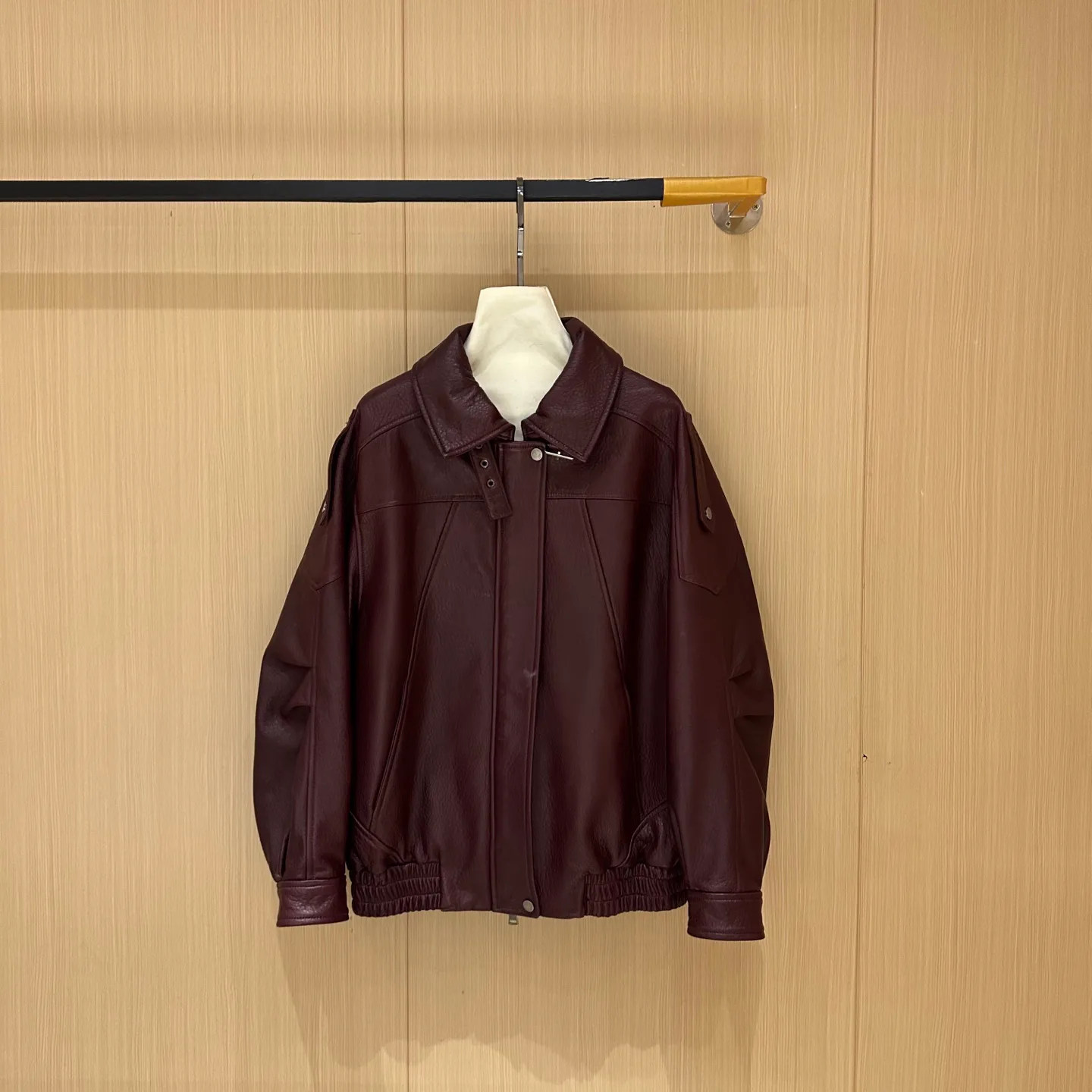 Кожаные Куртки И Дублёнки Женские Saint Laurent 10783224