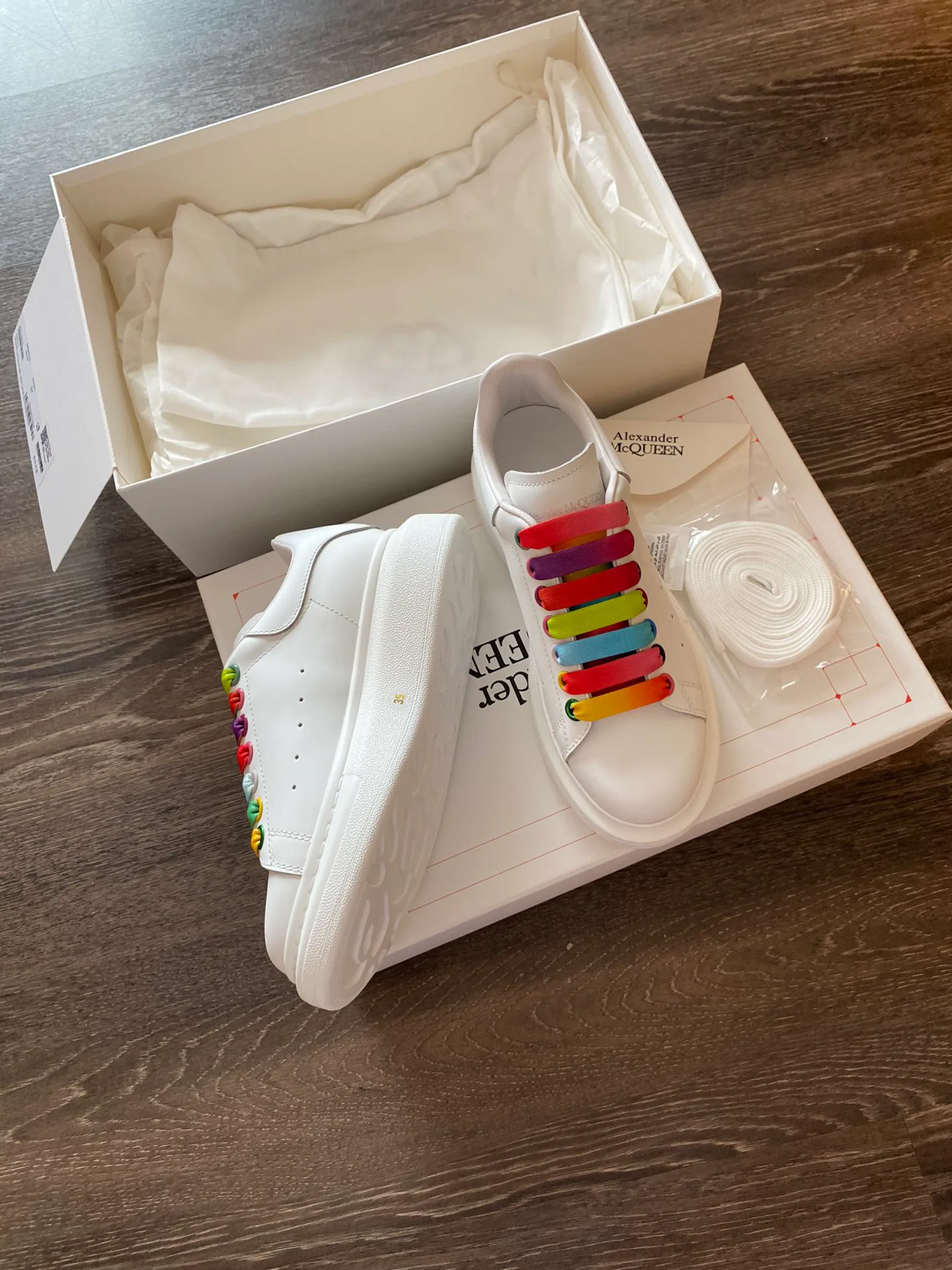 Кеды Женские Alexander Mcqueen 730228