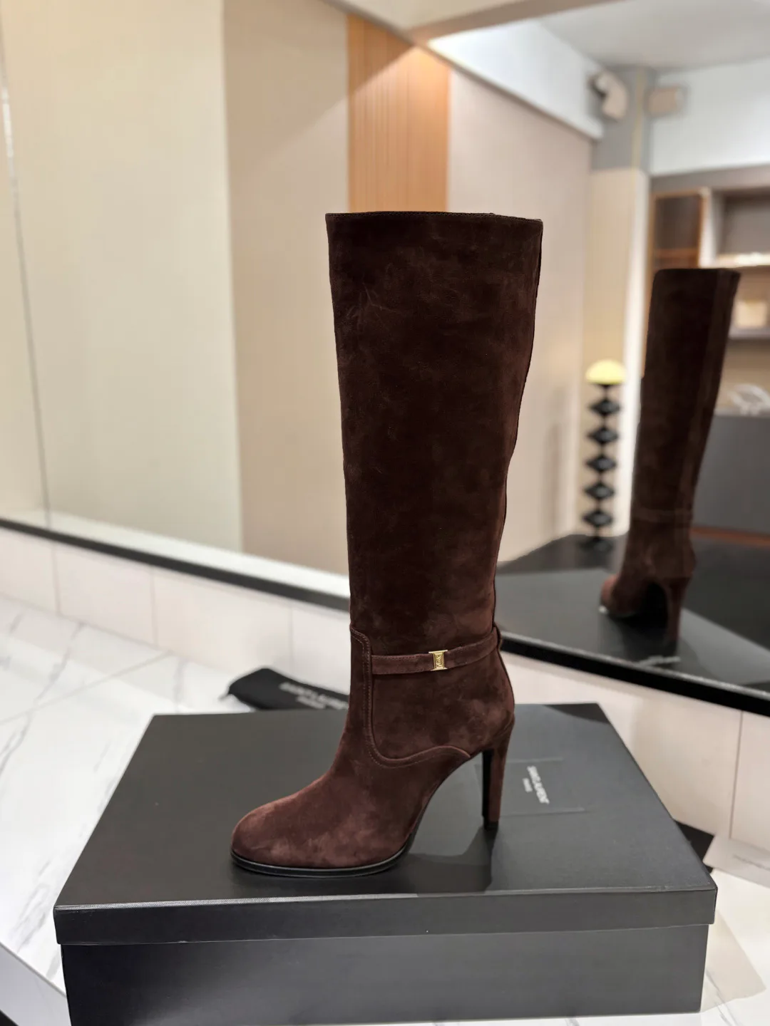 Сапоги Женские Saint Laurent 18508902