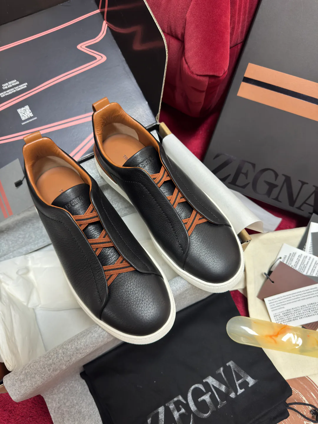 Кроссовки Мужские Zegna 11544349