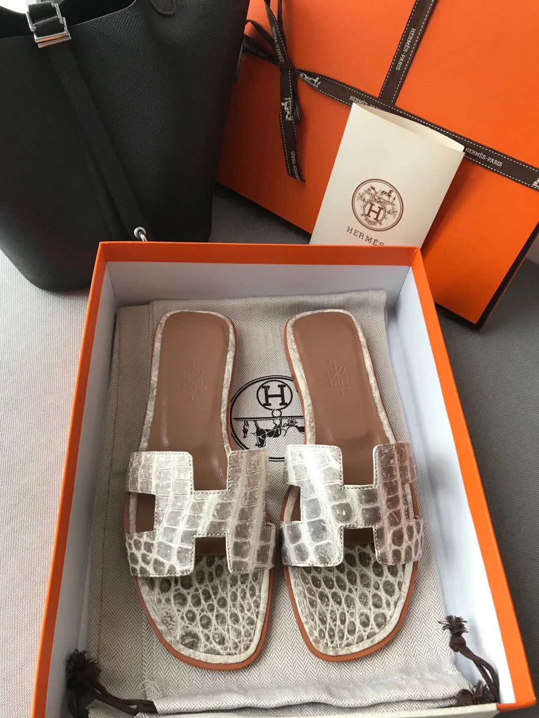 Шлепанцы Женские Hermes 3967604
