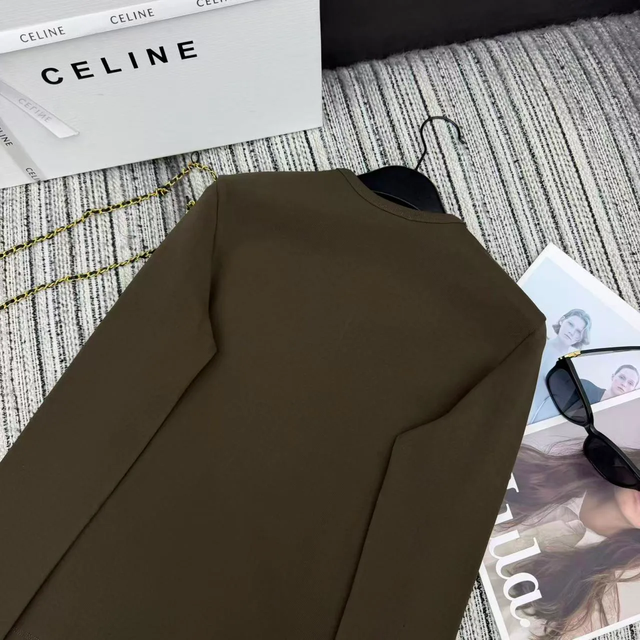 Лонгсливы Женские Celine 385271