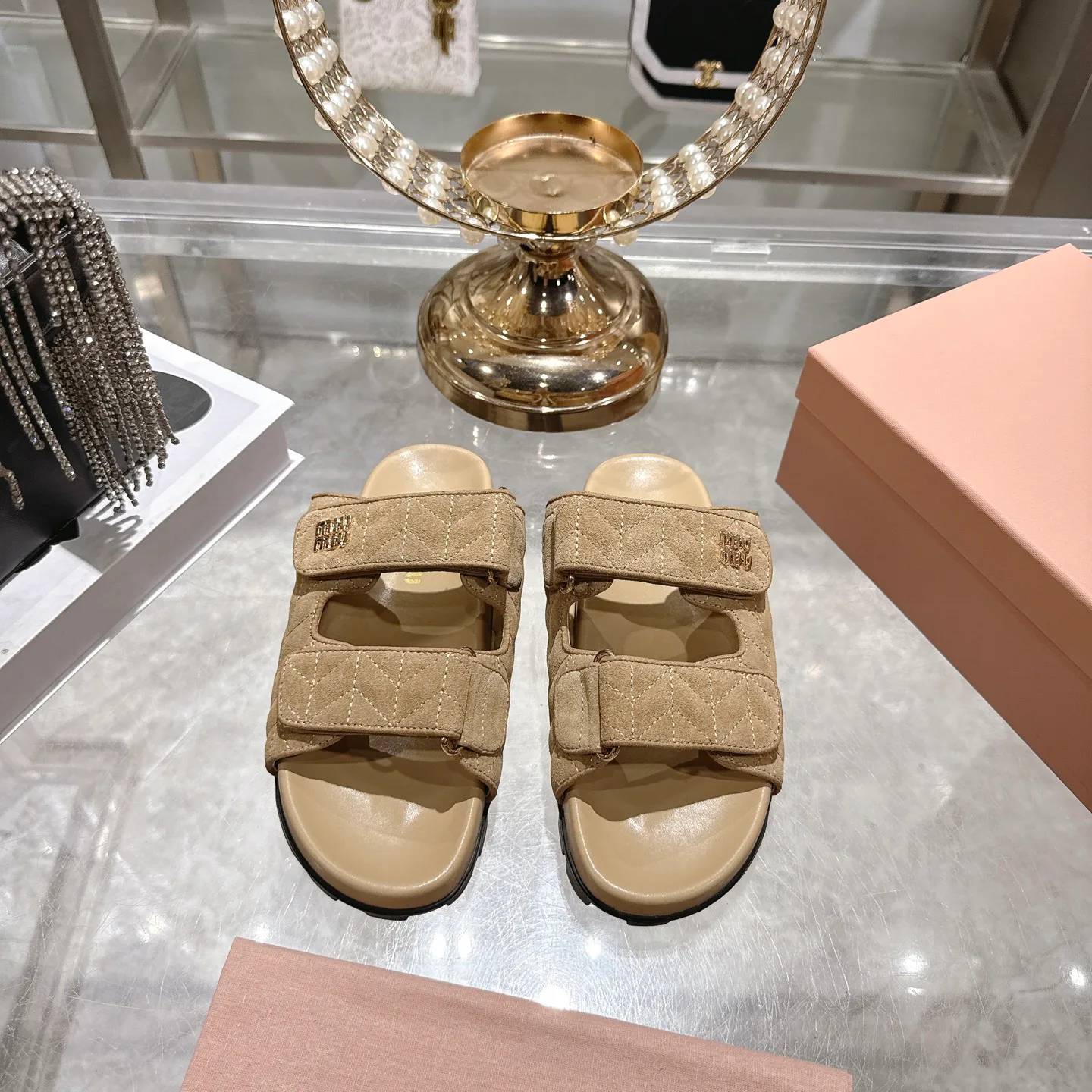 Сандалии Женские Miu Miu 12868599