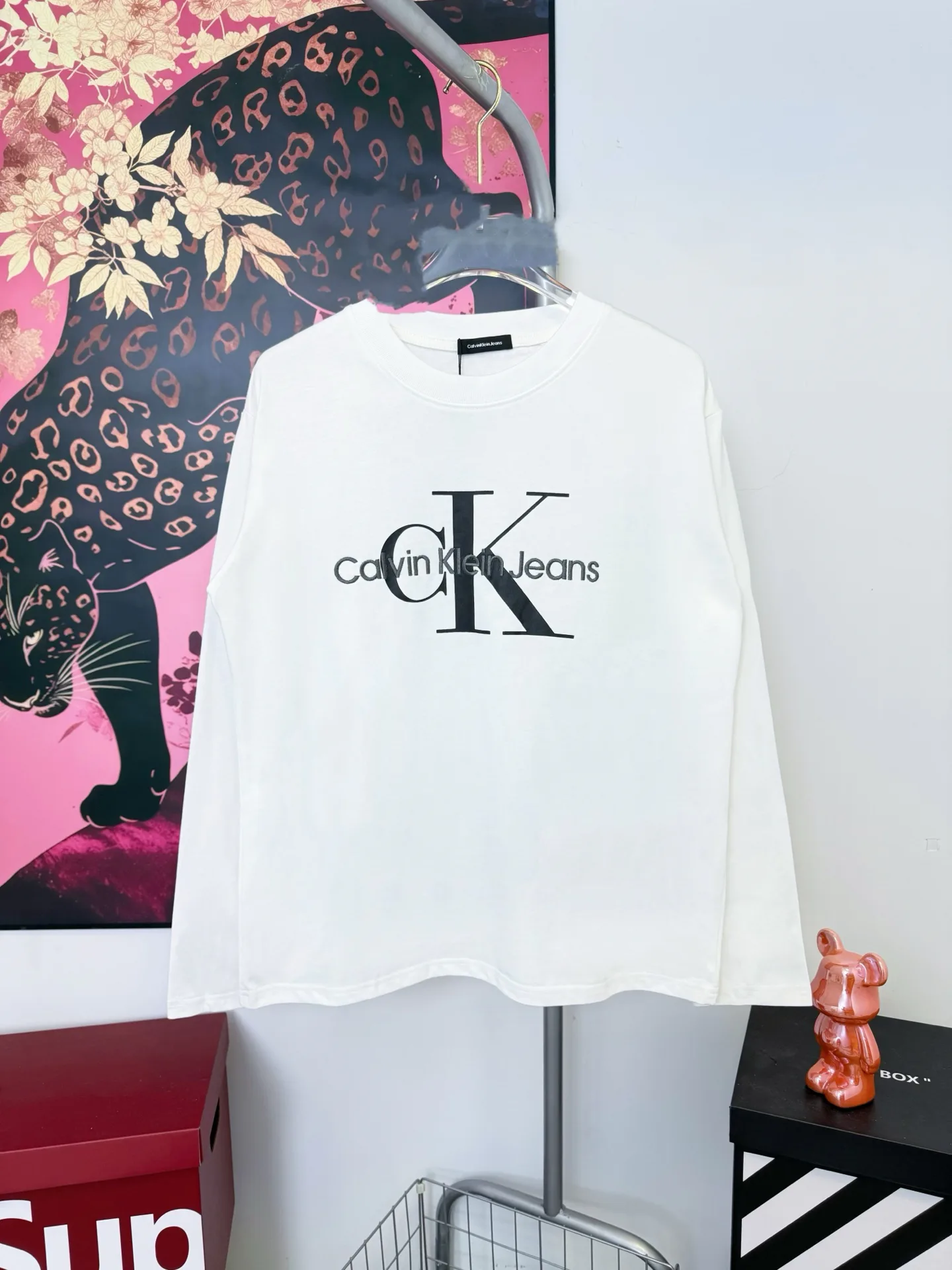 Лонгсливы Женские Calvin Klein 214692