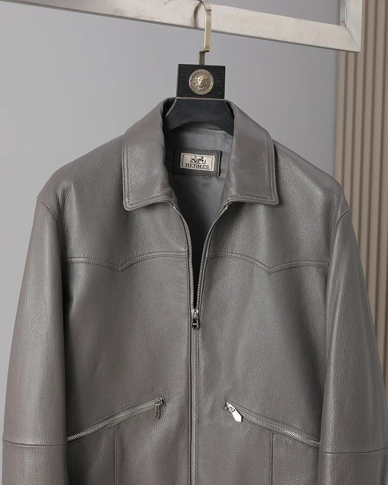 Кожаные Куртки И Дублёнки Мужские Hermes 18298778