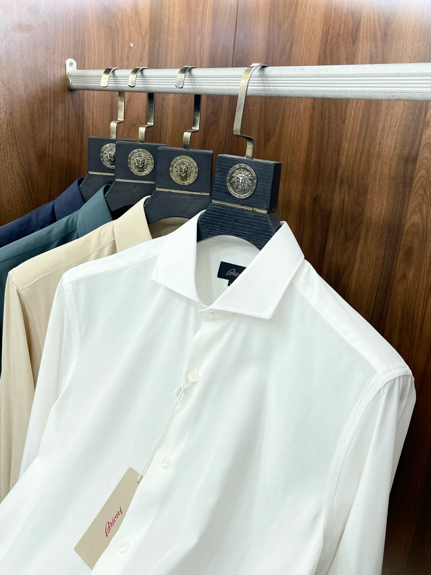 Рубашки Мужские Zegna 12953237