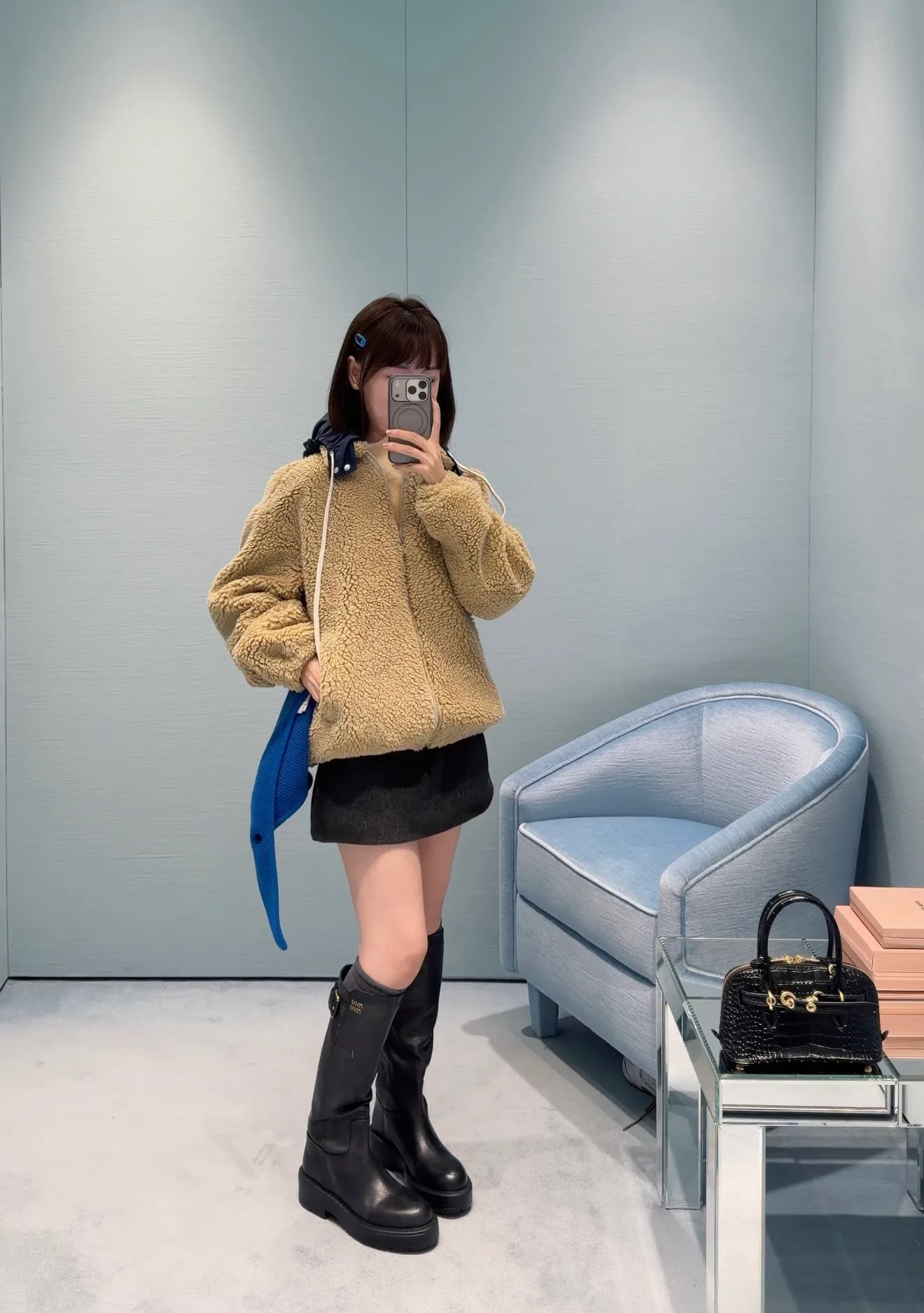Куртки И Пуховики Женские Miu Miu 18713386