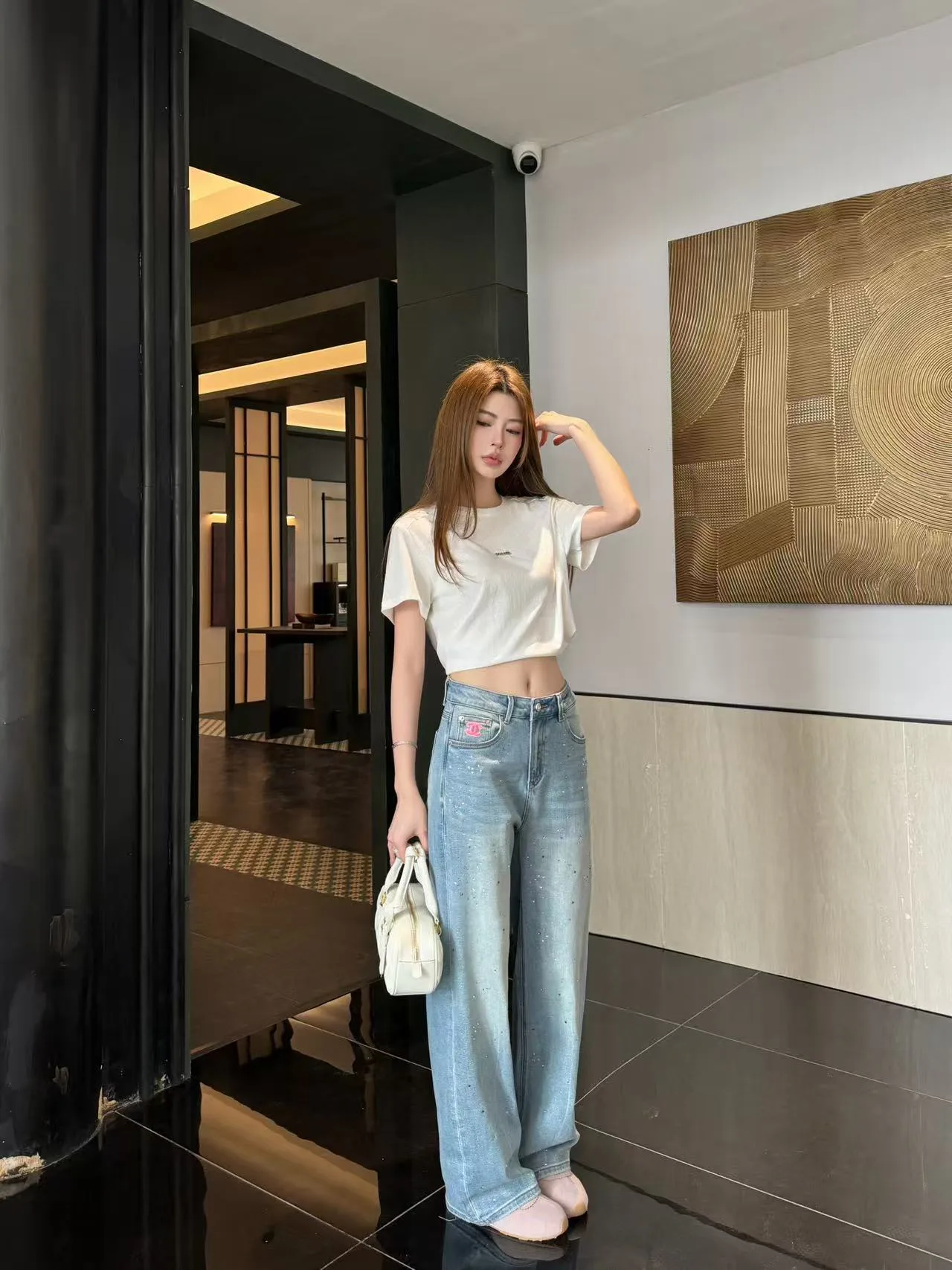 Футболки Женские Chanel 11363442