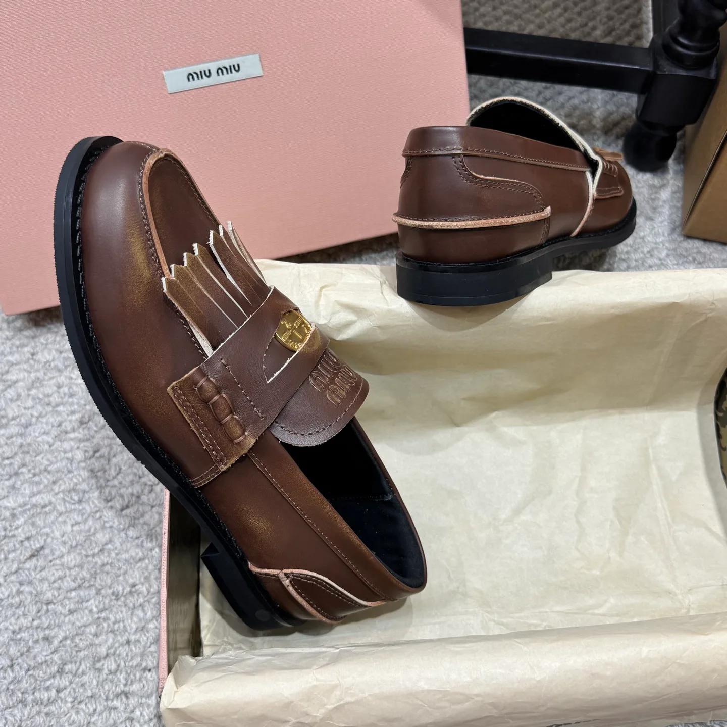 Лоферы И Мокасины Женские Miu Miu 18337071