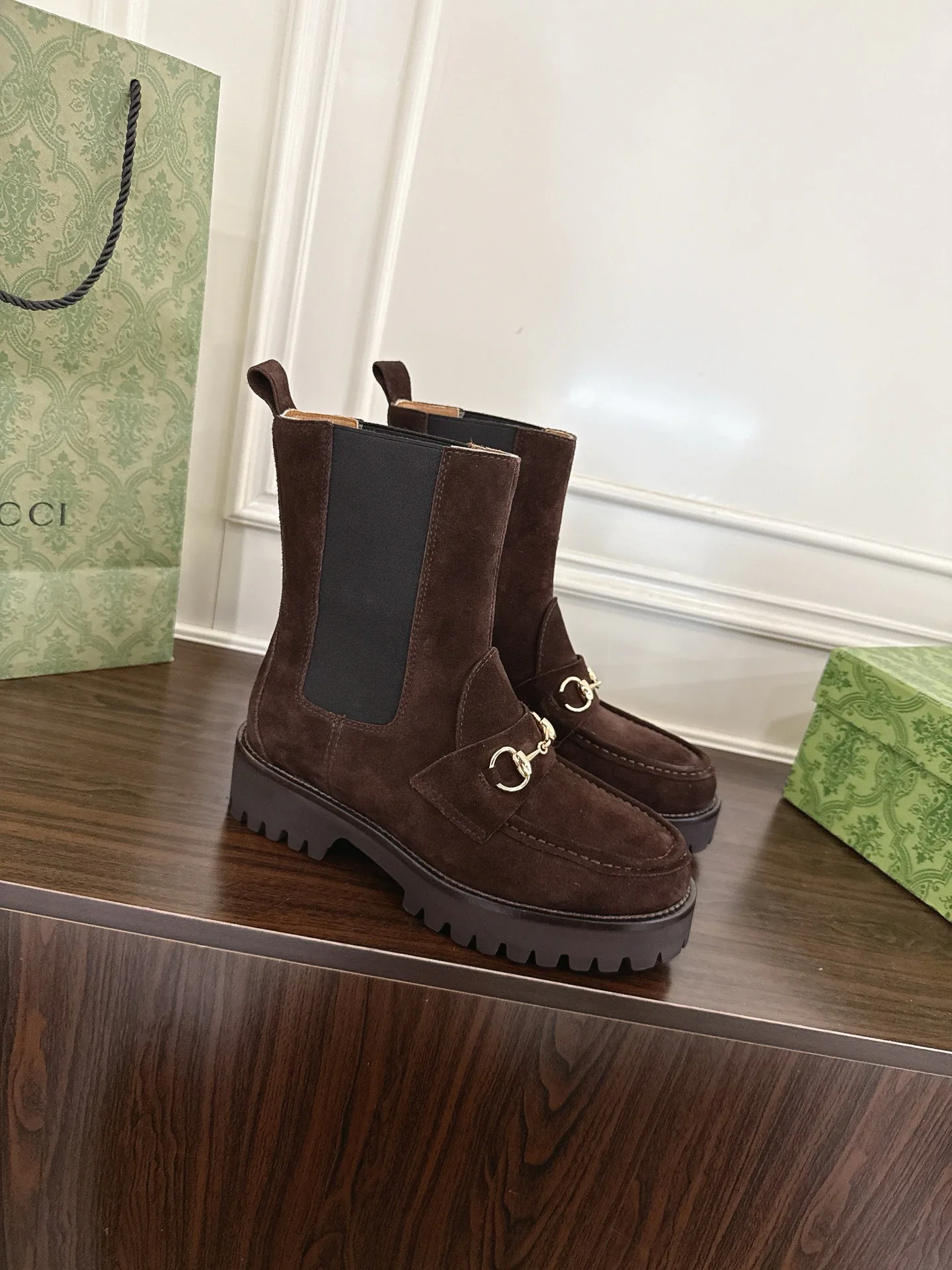 Ботинки Женские Gucci 883034