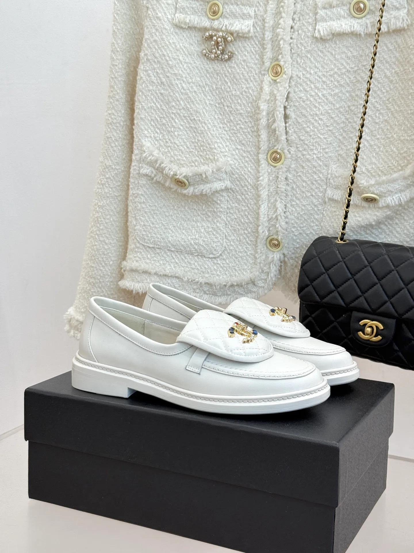 Лоферы И Мокасины Женские Chanel 17336062