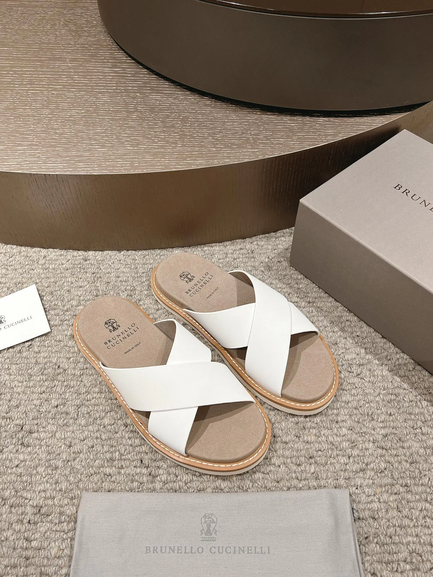 Сандалии Мужские Brunello Cucinelli 11688832