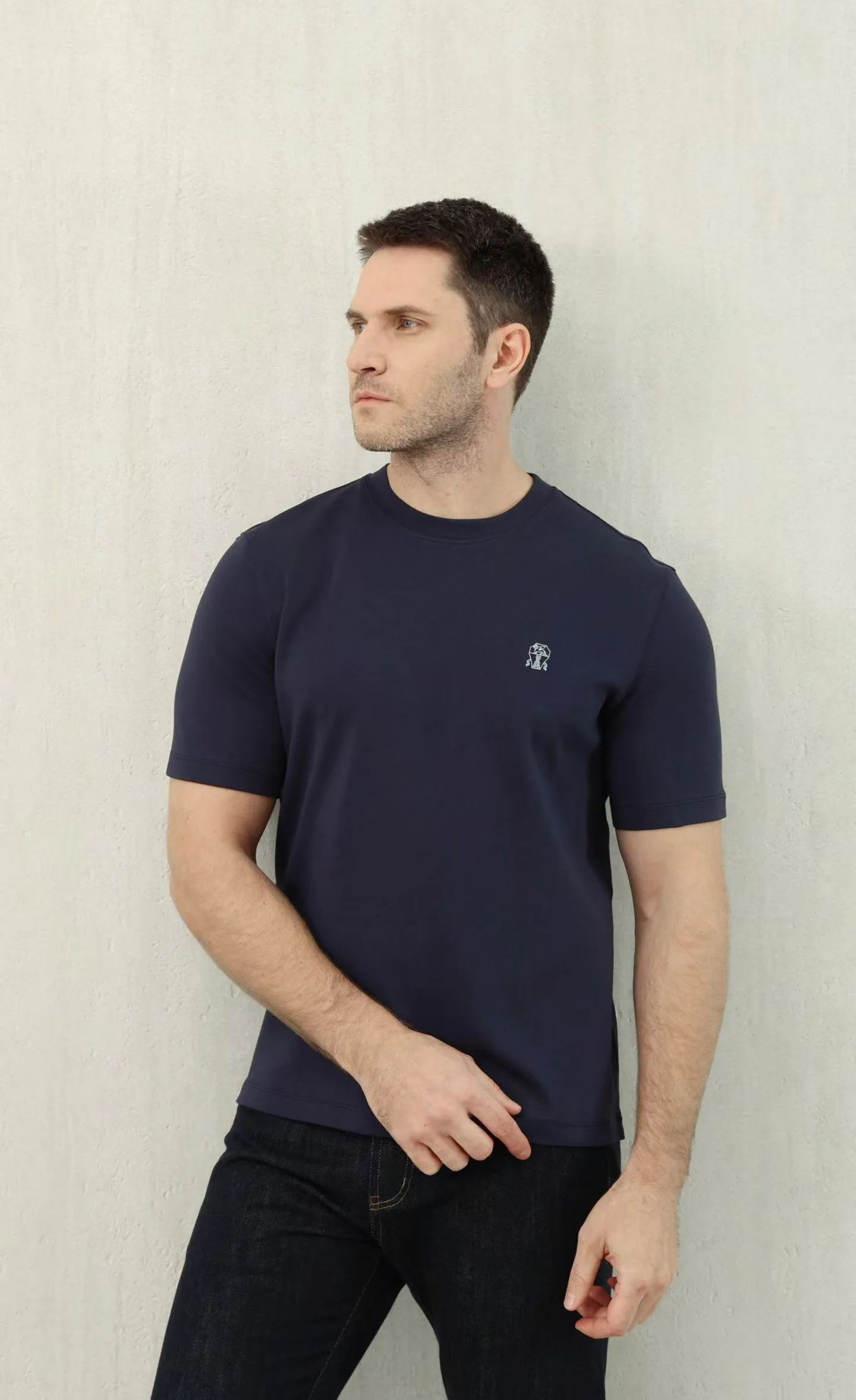 Футболки Мужские Brunello Cucinelli 10650977