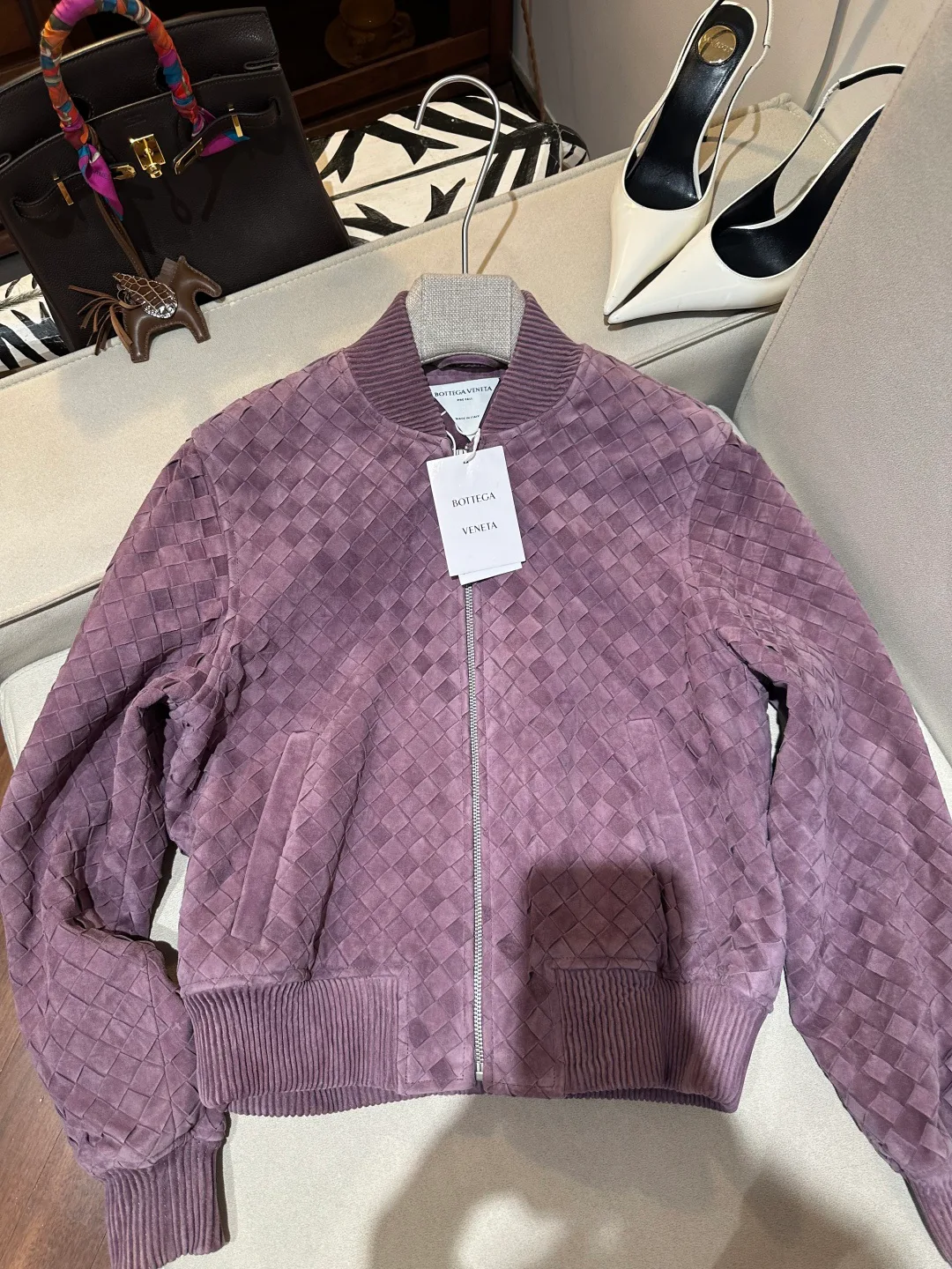 Кожаные Куртки И Дублёнки Женские Bottega Veneta 18562975