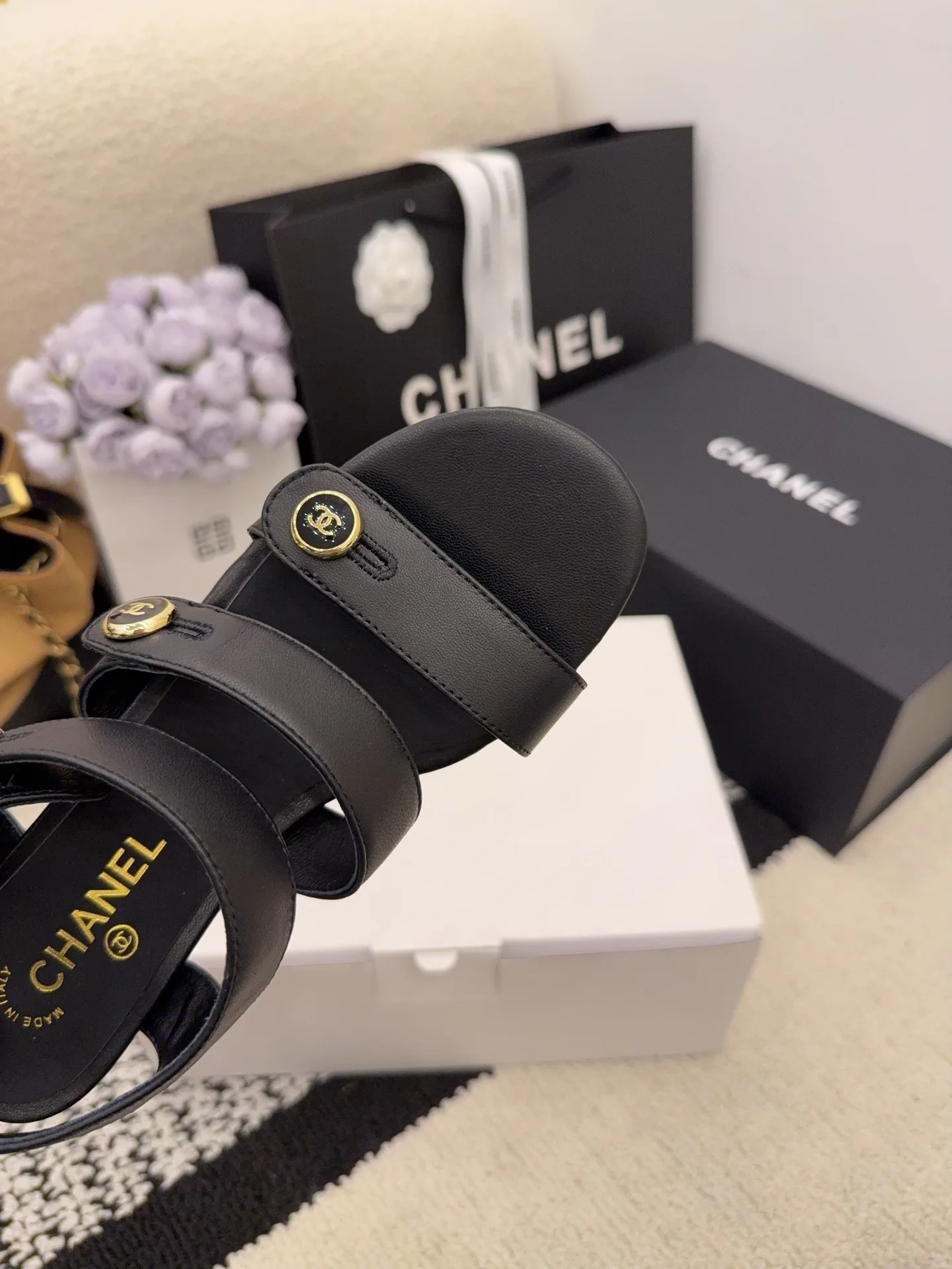 Босоножки Женские Chanel 403273