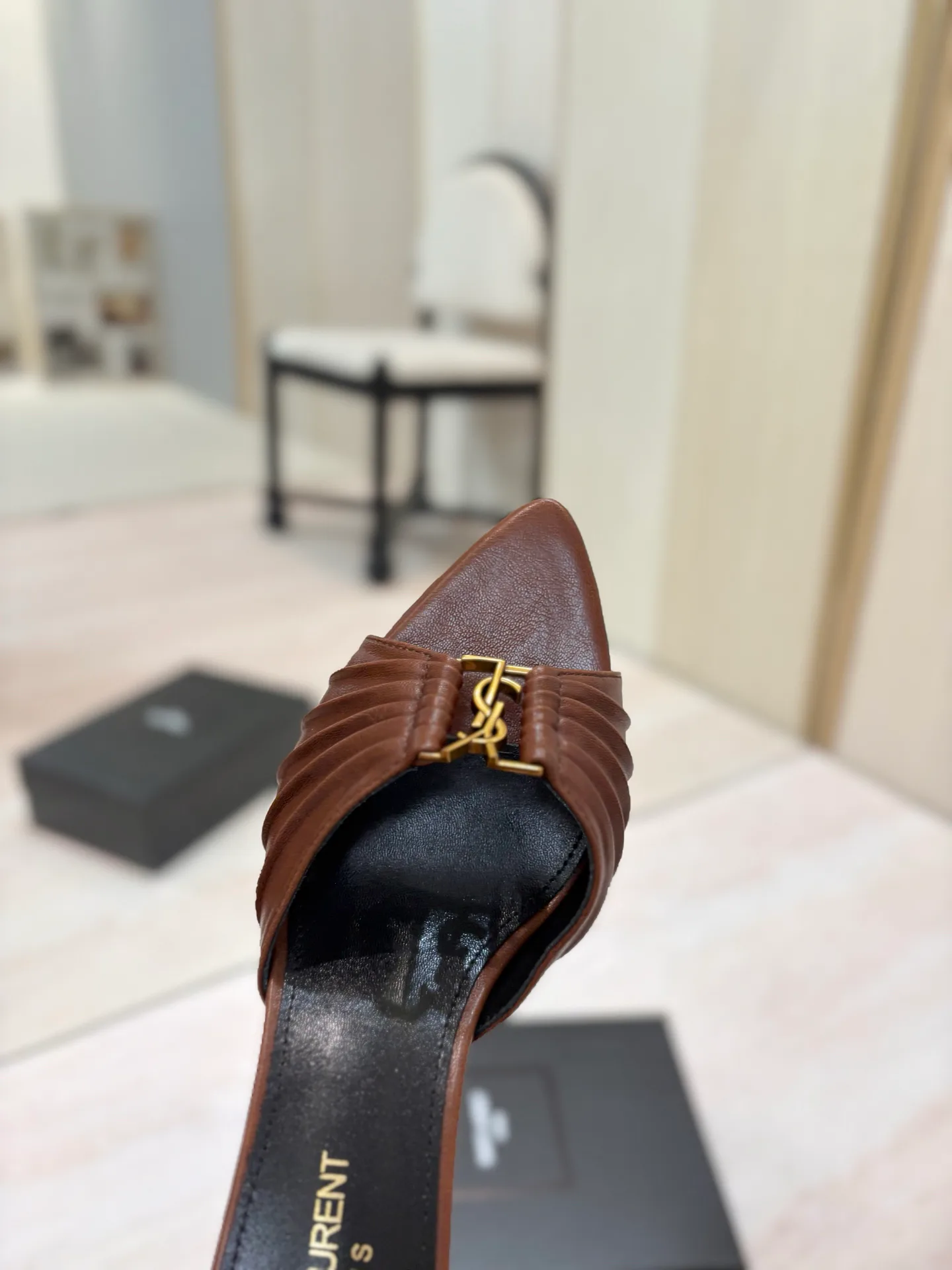 Мюли И Сабо Женские Saint Laurent 17476040