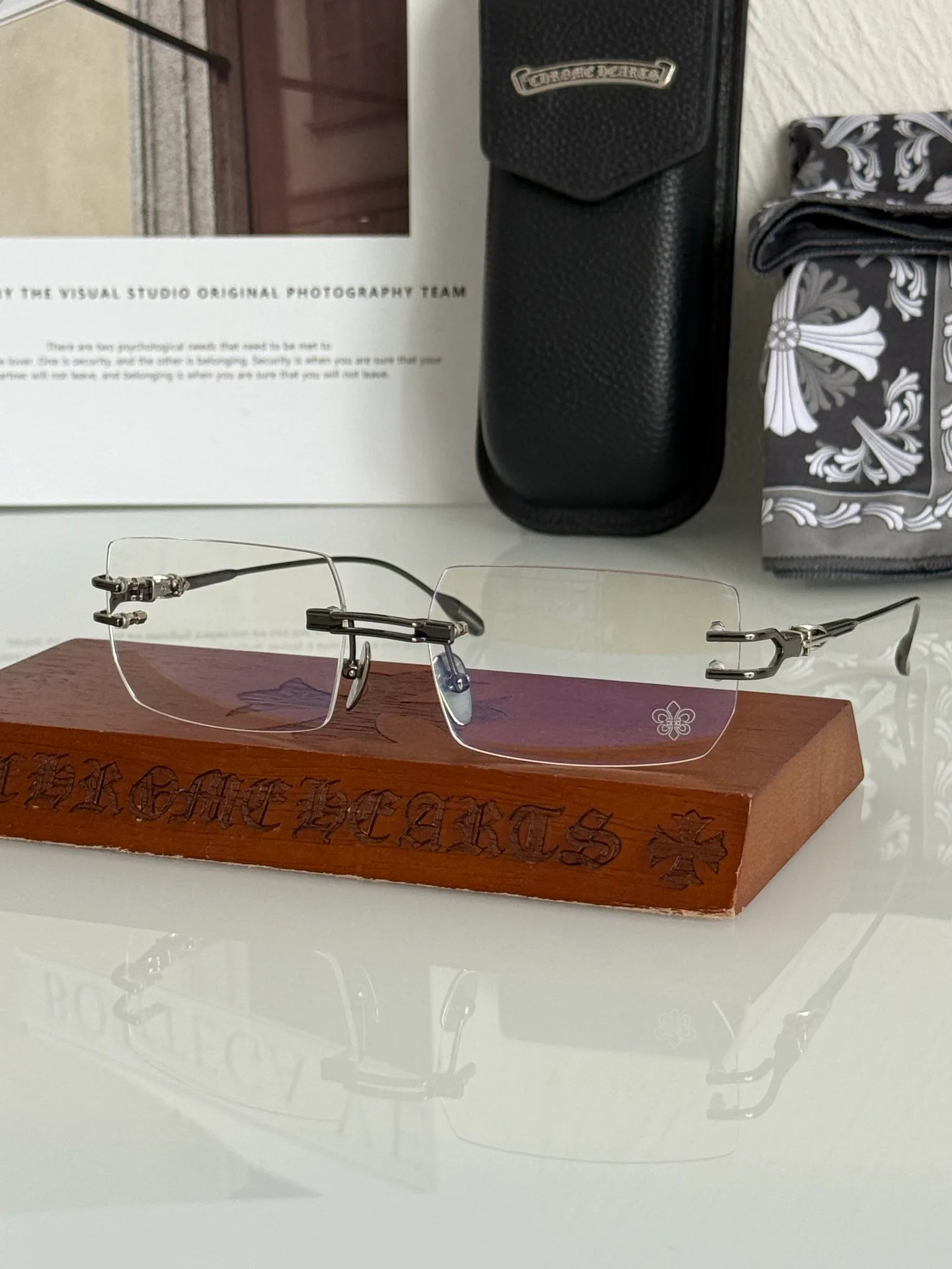 Очки Chrome Hearts 465685