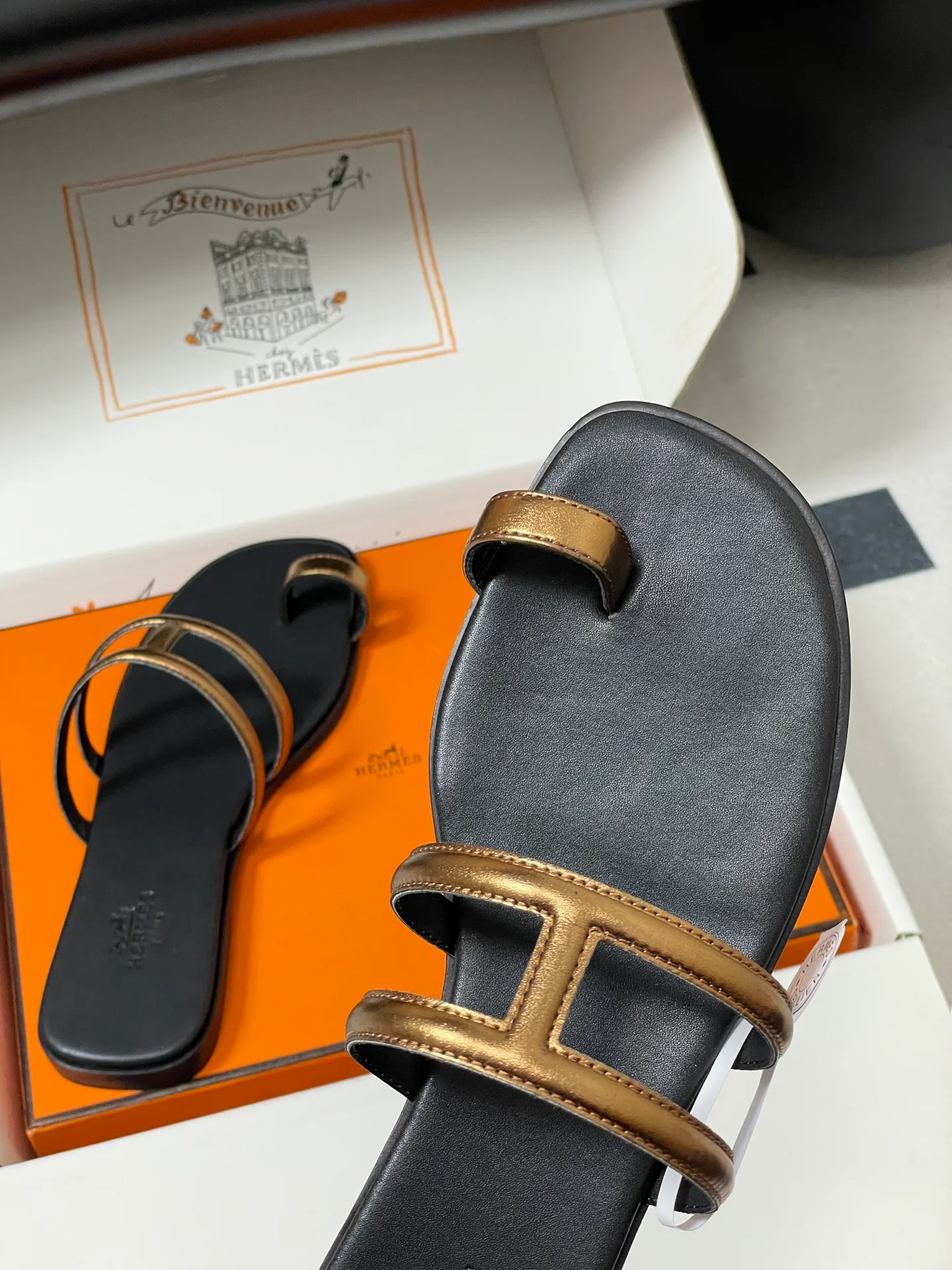 Шлепанцы Женские Hermes 252984