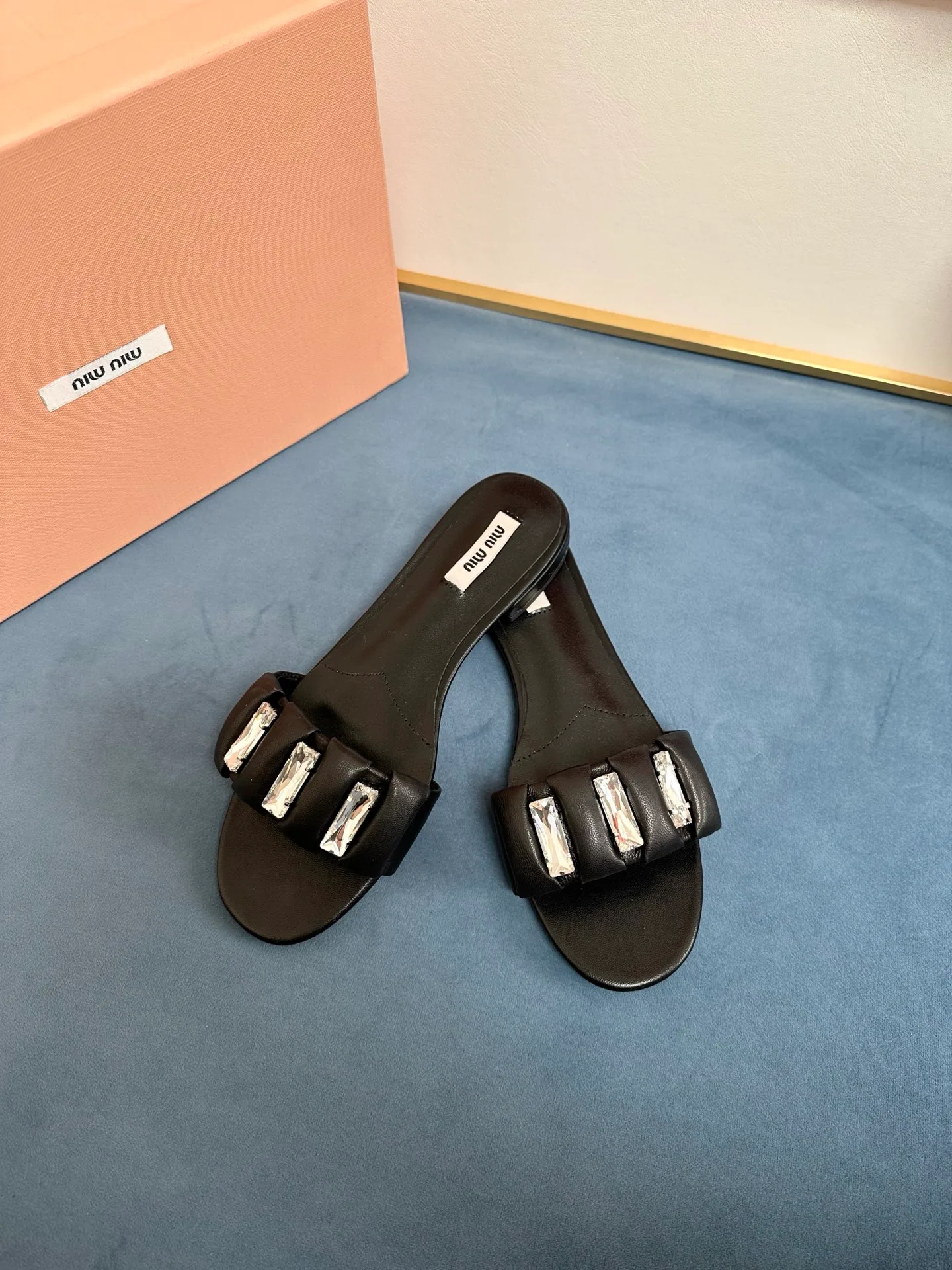 Шлепанцы Женские Miu Miu 15948