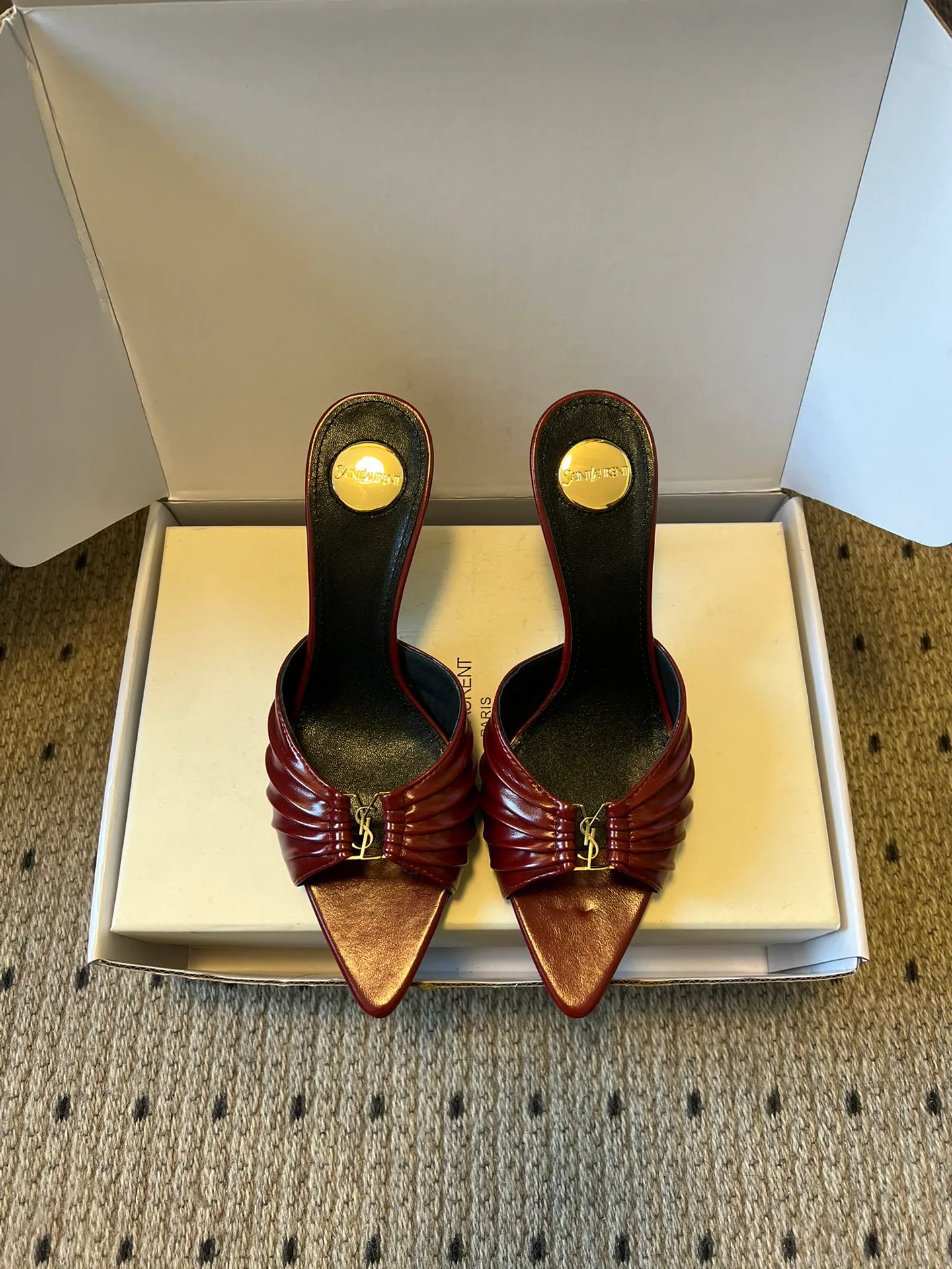 Мюли И Сабо Женские Saint Laurent 10835449
