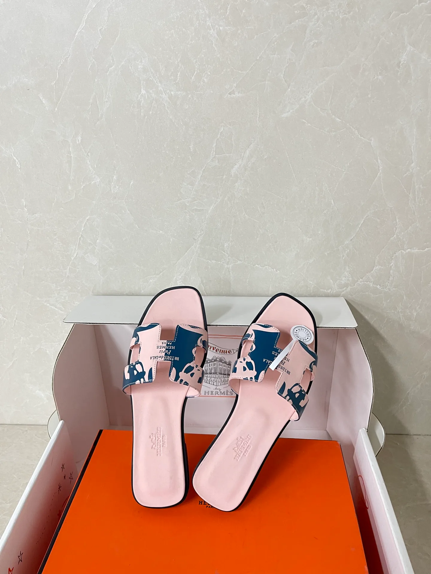 Шлепанцы Женские Hermes 25827