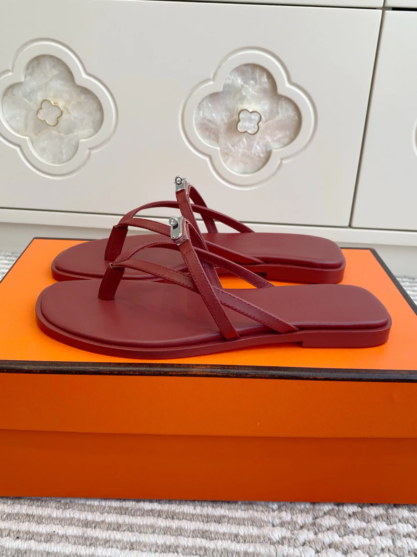 Шлепанцы Женские Hermes 9916920
