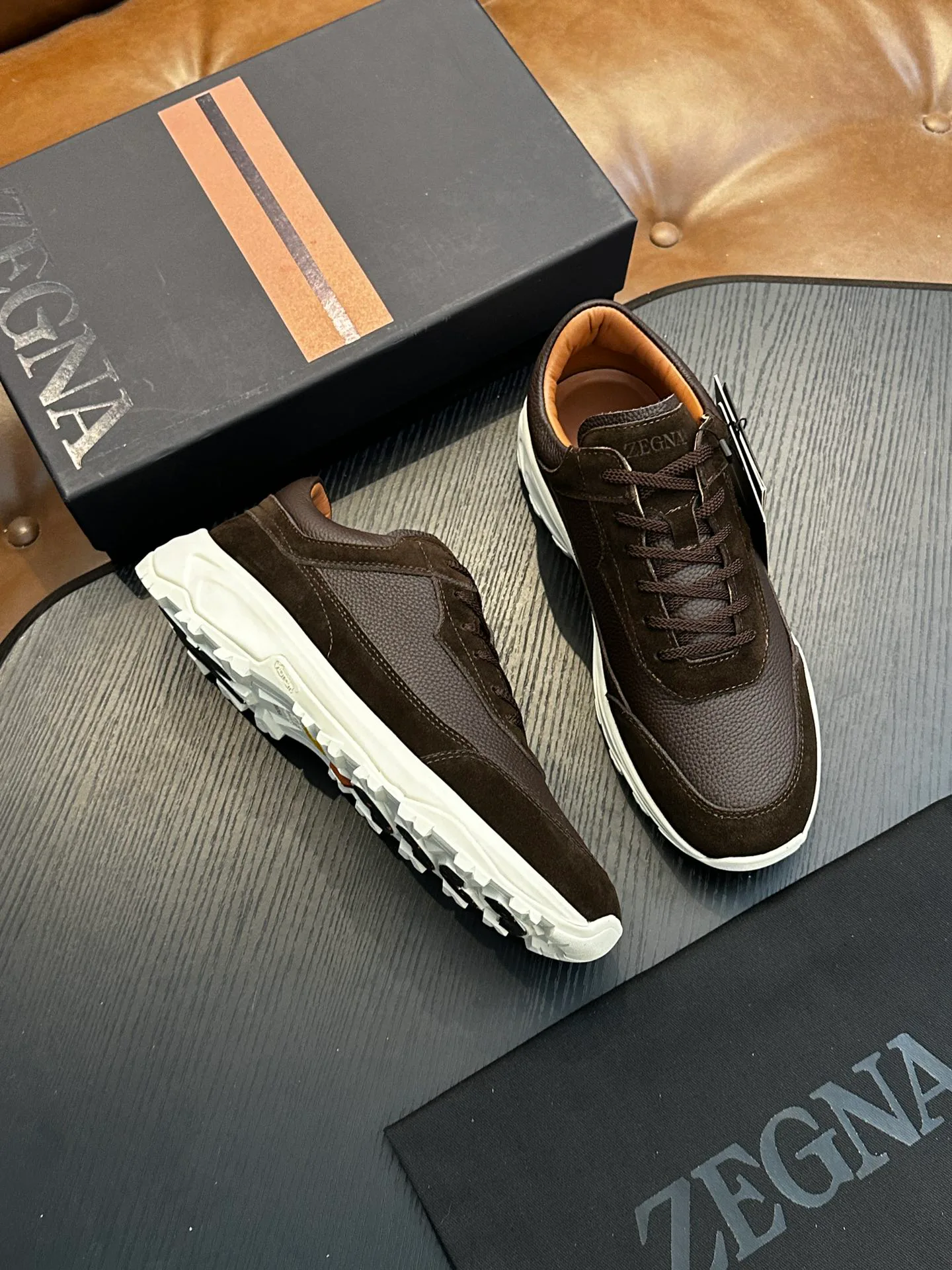 Кроссовки Мужские Zegna 141563