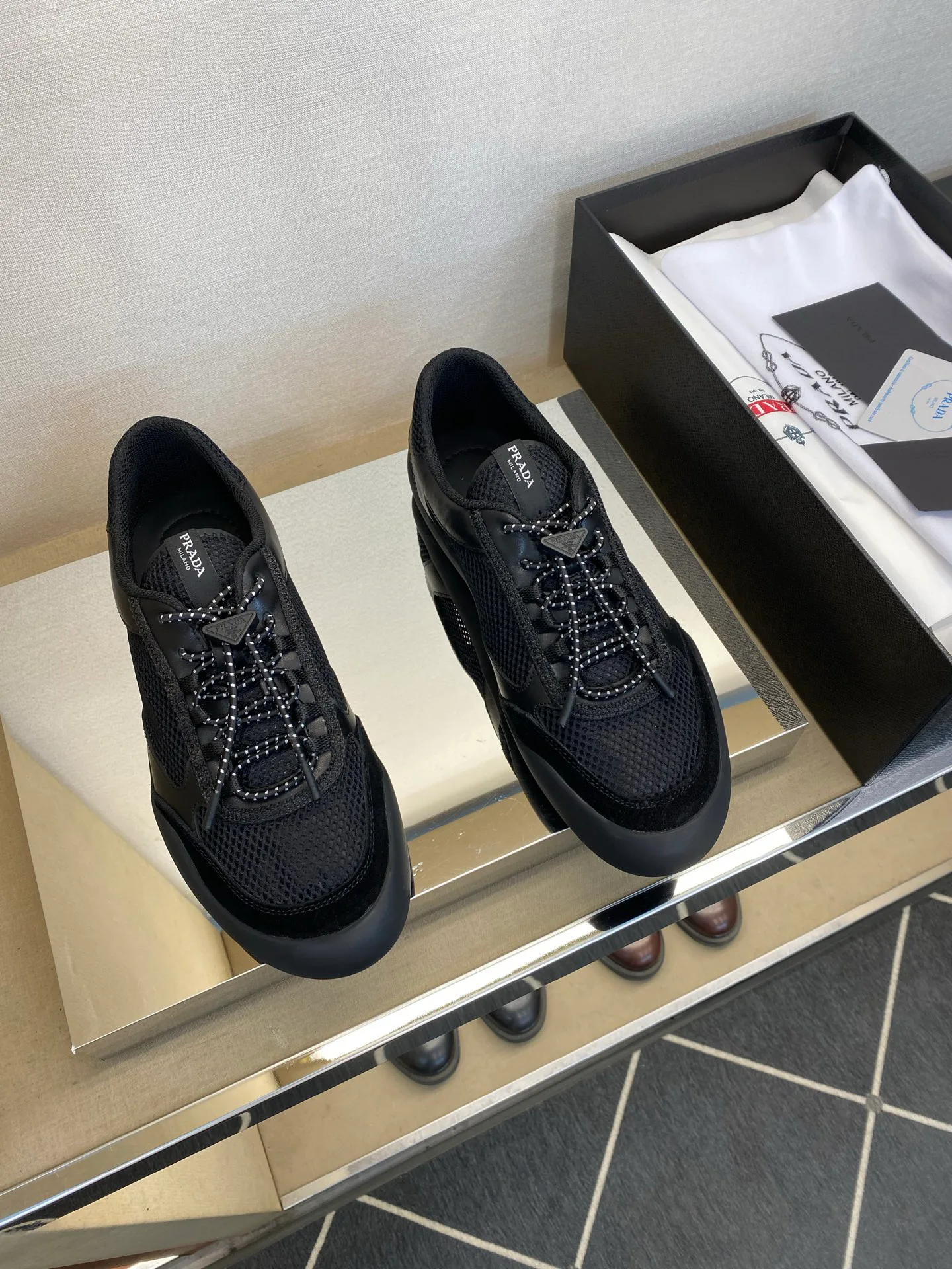 Кроссовки Мужские Prada 11607114