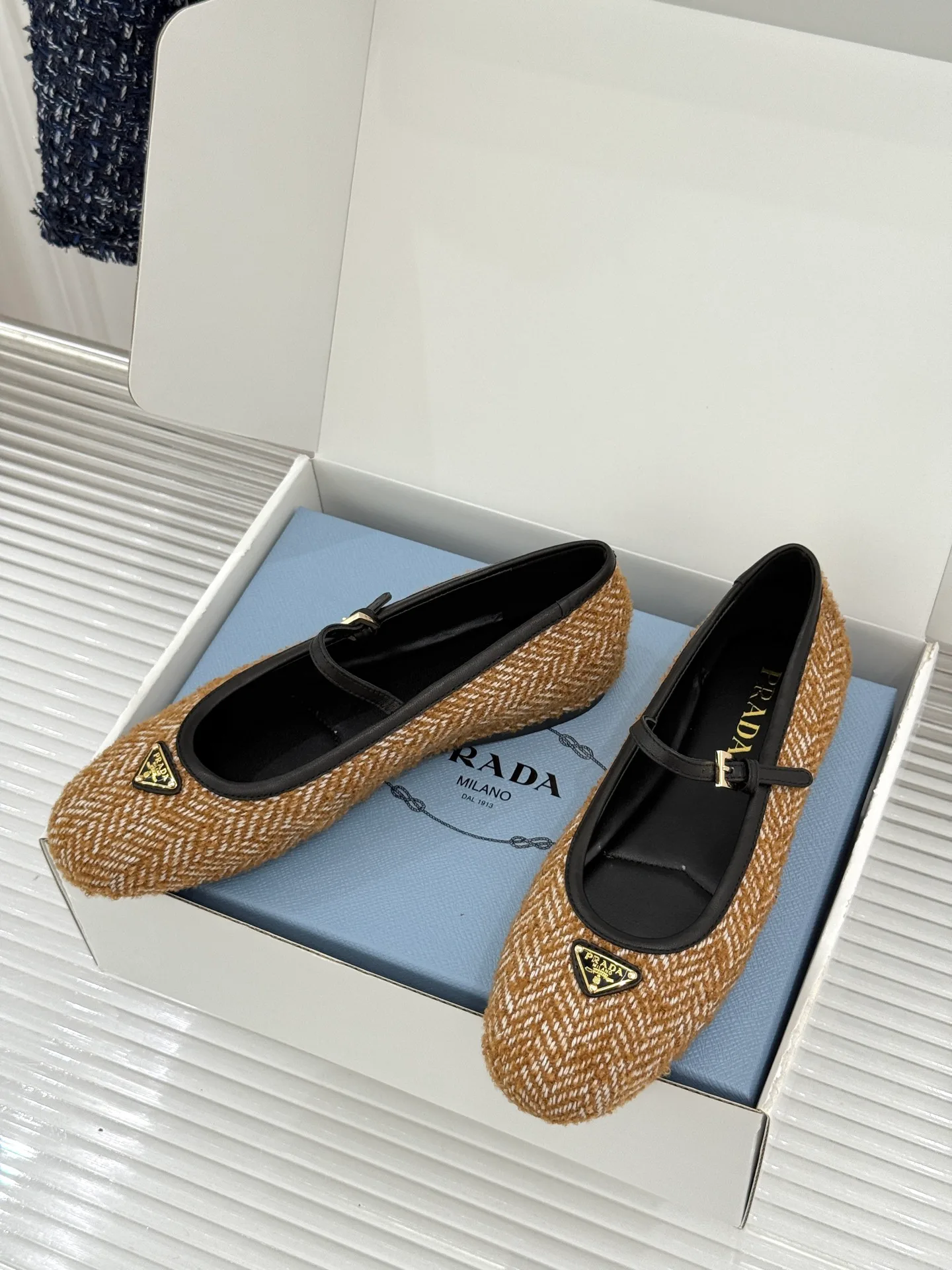 Балетки Женские Prada 18432689