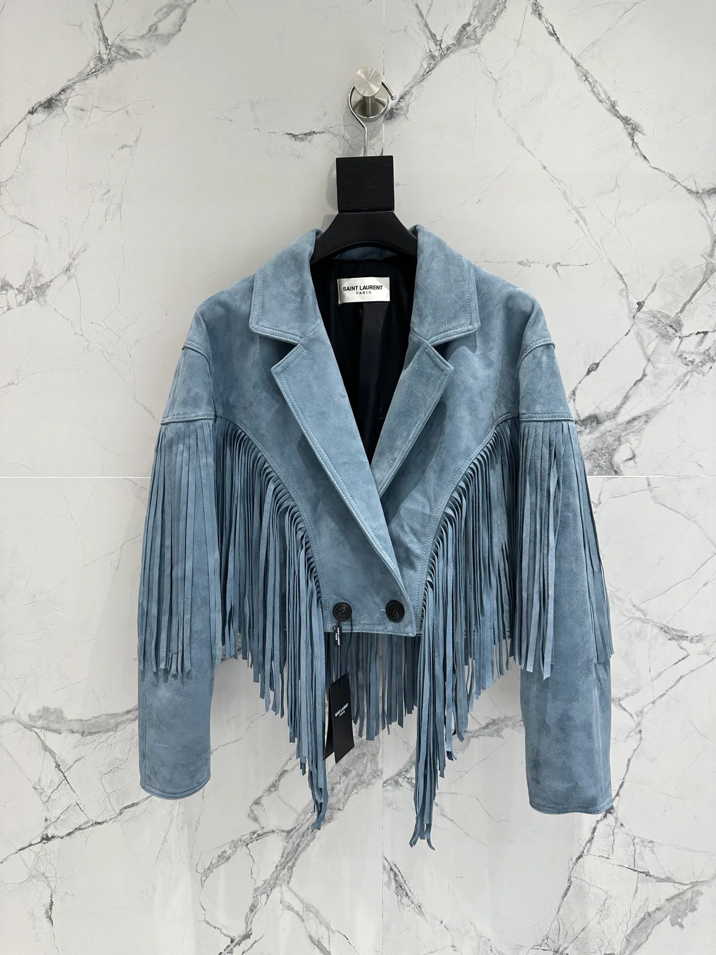 Кожаные Куртки И Дублёнки Женские Saint Laurent 12956999