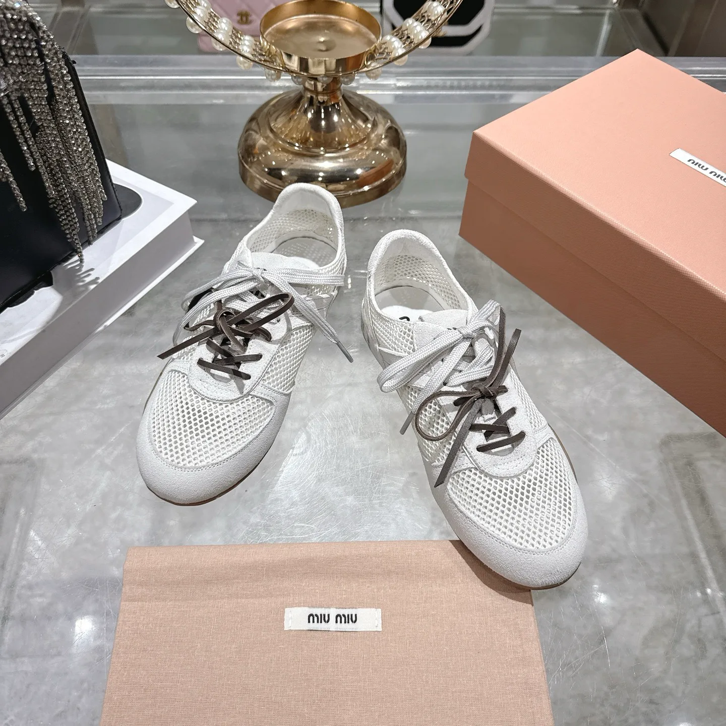 Кроссовки Женские Miu Miu 4549617