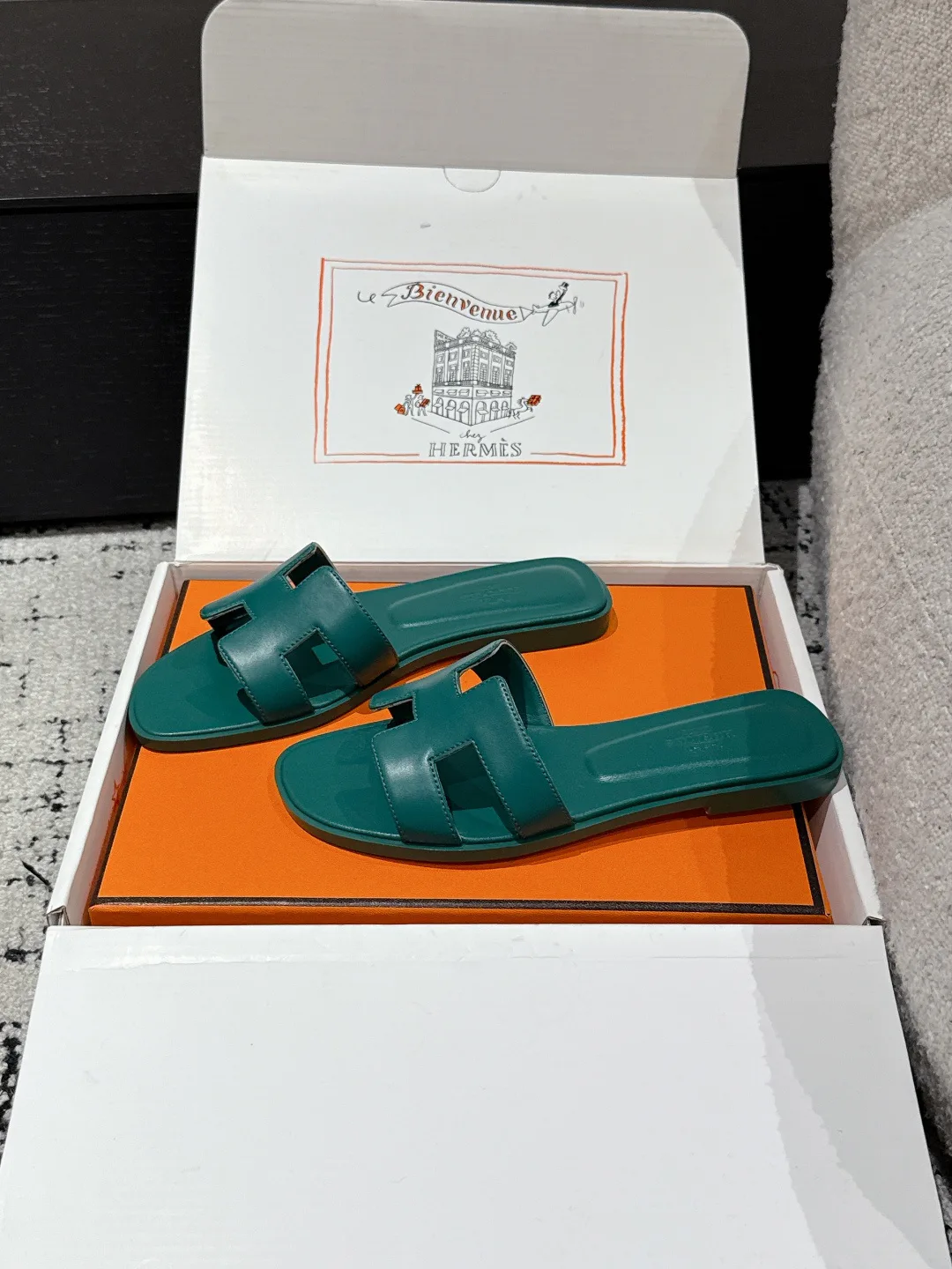 Шлепанцы Женские Hermes 814585