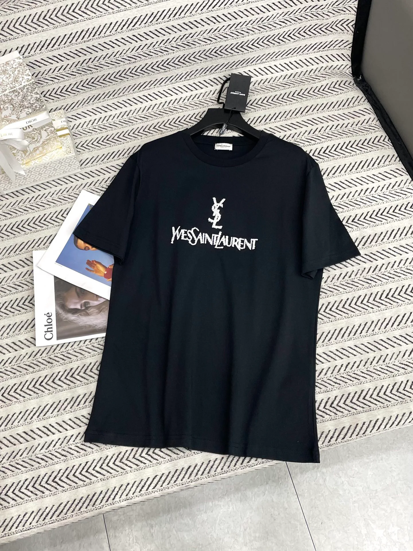 Футболки Женские Saint Laurent 4689396