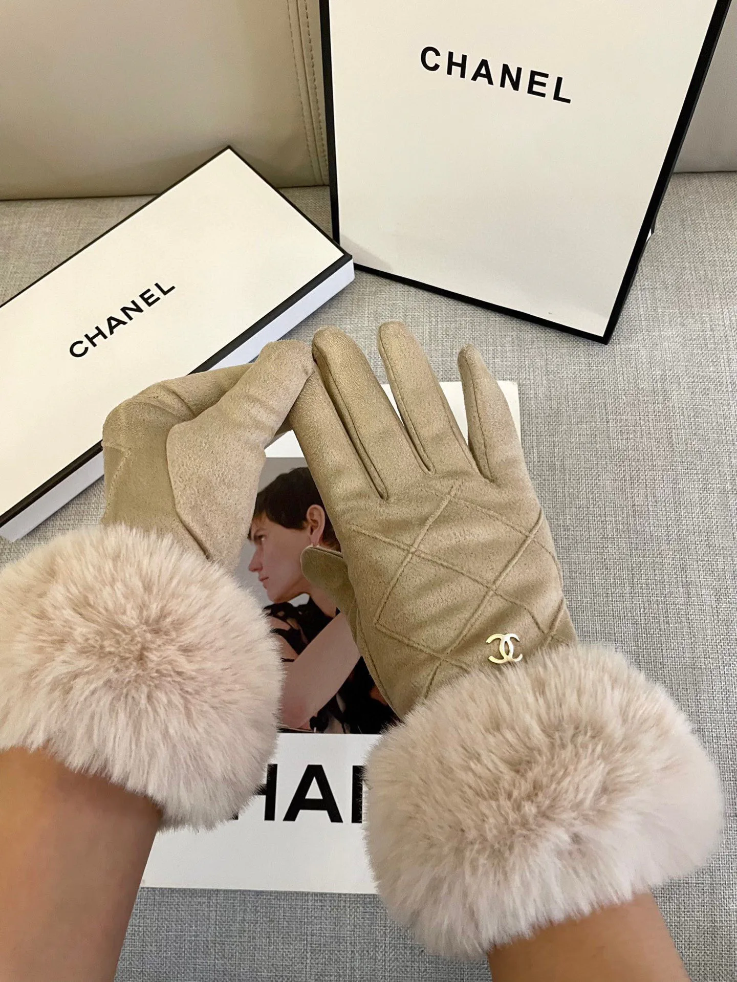 Перчатки Chanel 184156