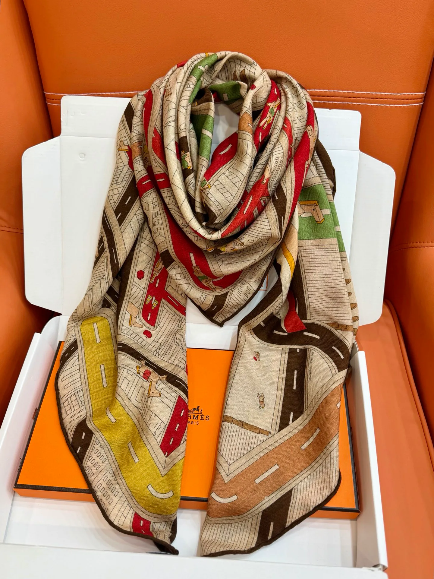 Платки Hermes 17991393
