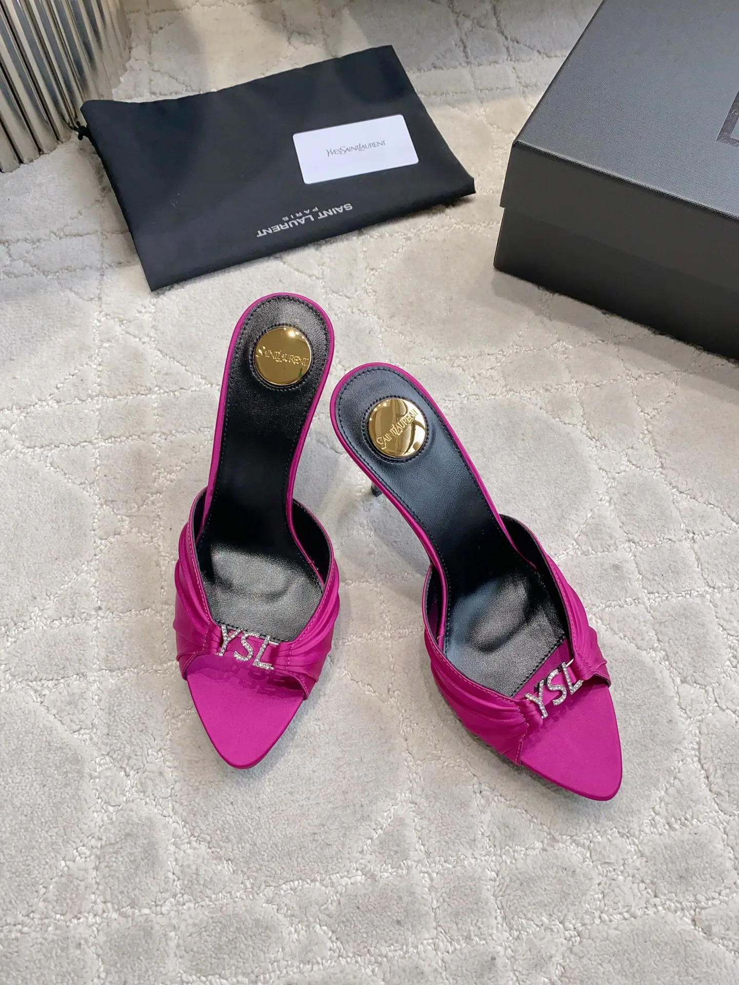 Босоножки Женские Saint Laurent 13332001