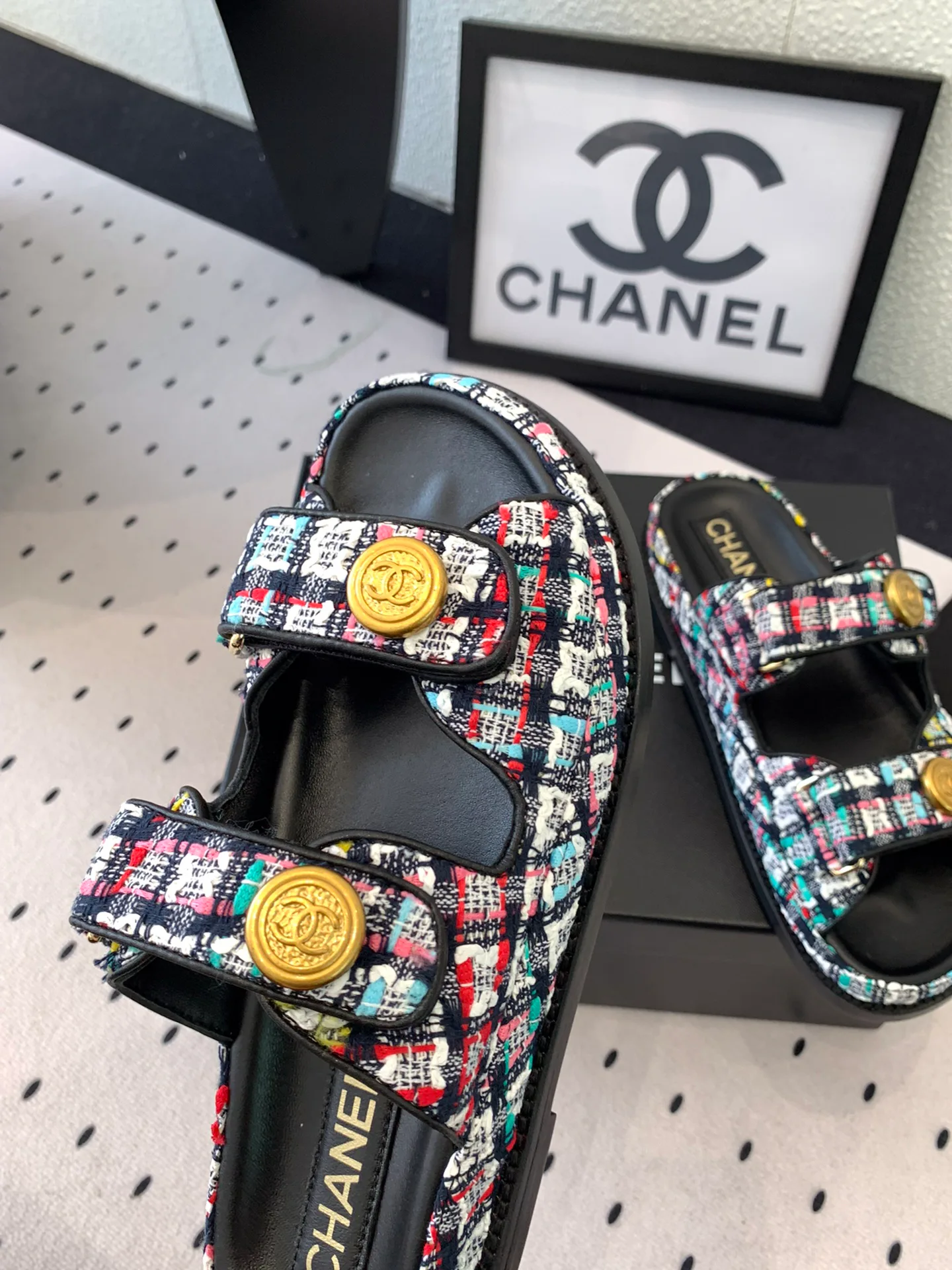 Шлепанцы Женские Chanel 24424