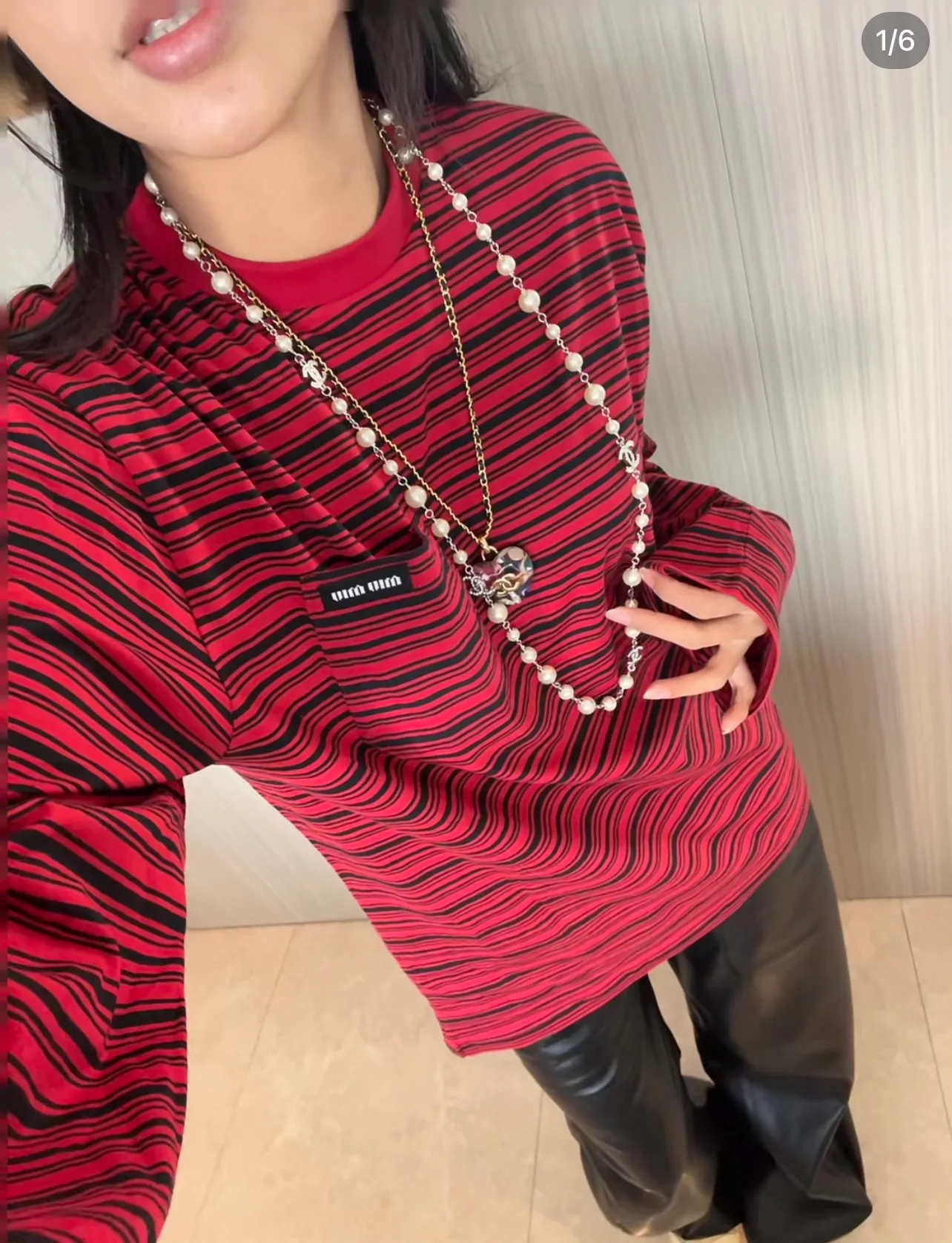 Лонгсливы Женские Miu Miu 1238614