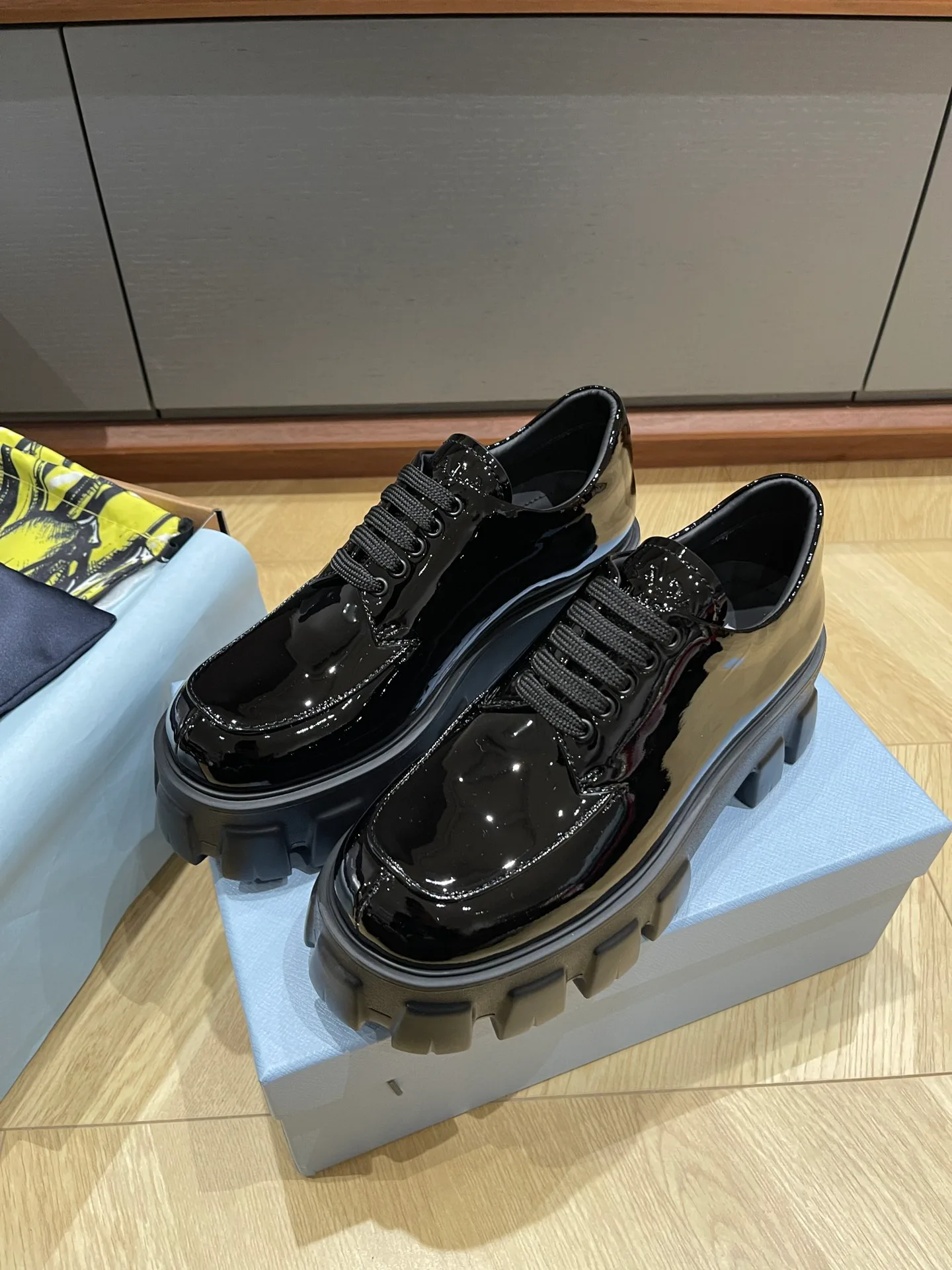 Ботинки Женские Prada 1138287