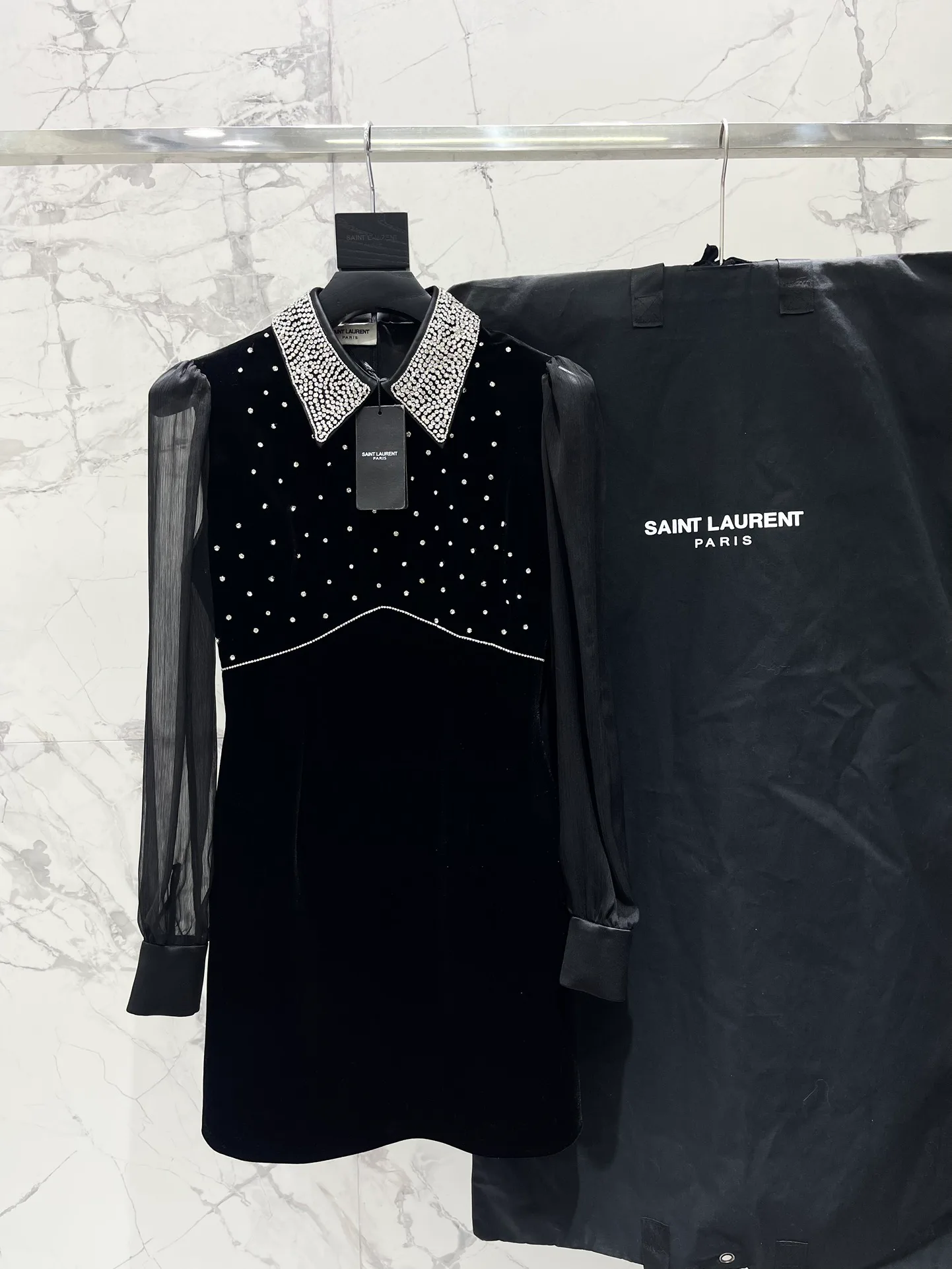 Платья Женские Saint Laurent 18527467