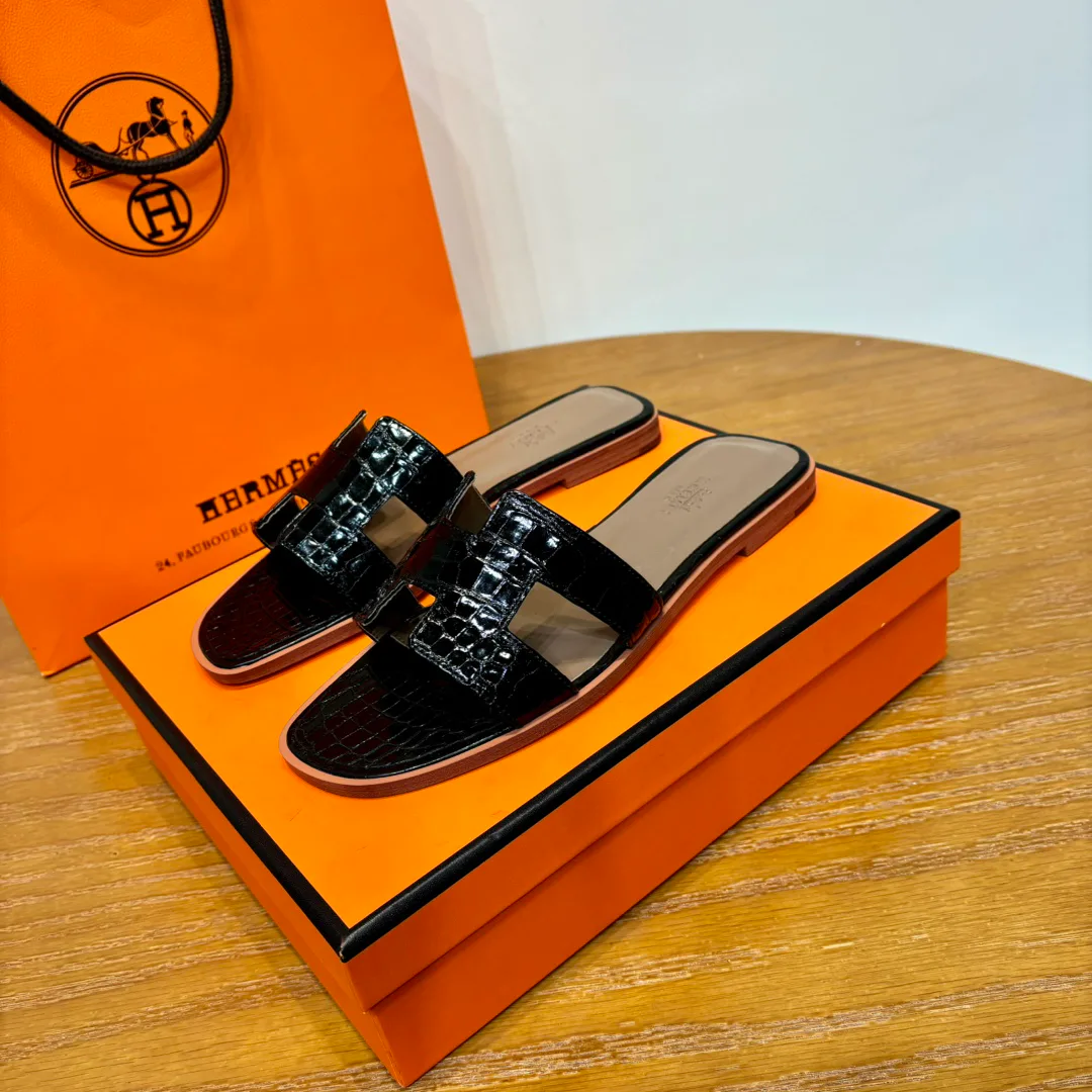 Шлепанцы Женские Hermes 4504077