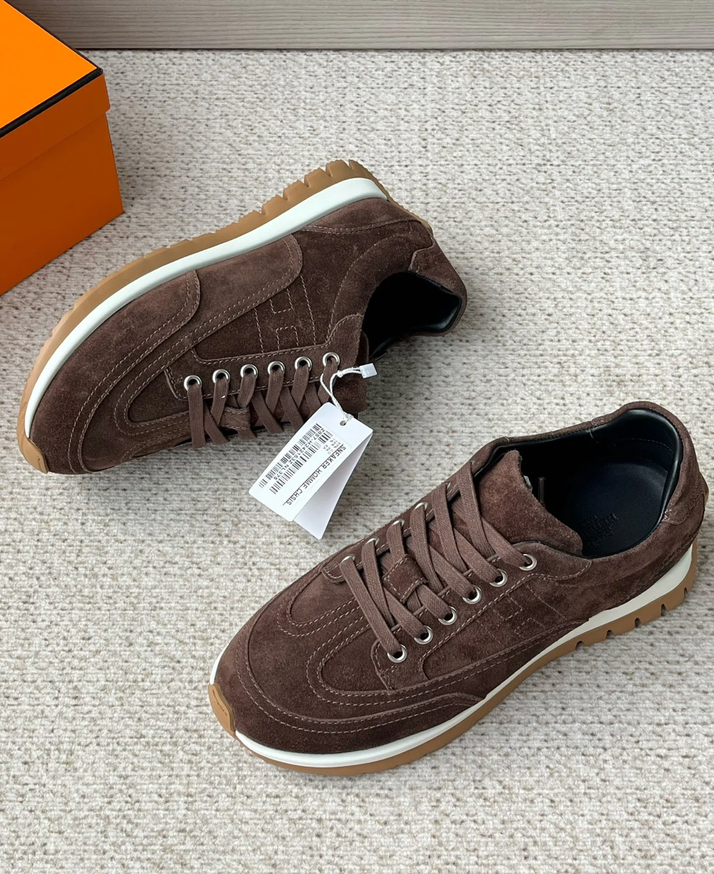 Кроссовки Мужские Hermes 4542364