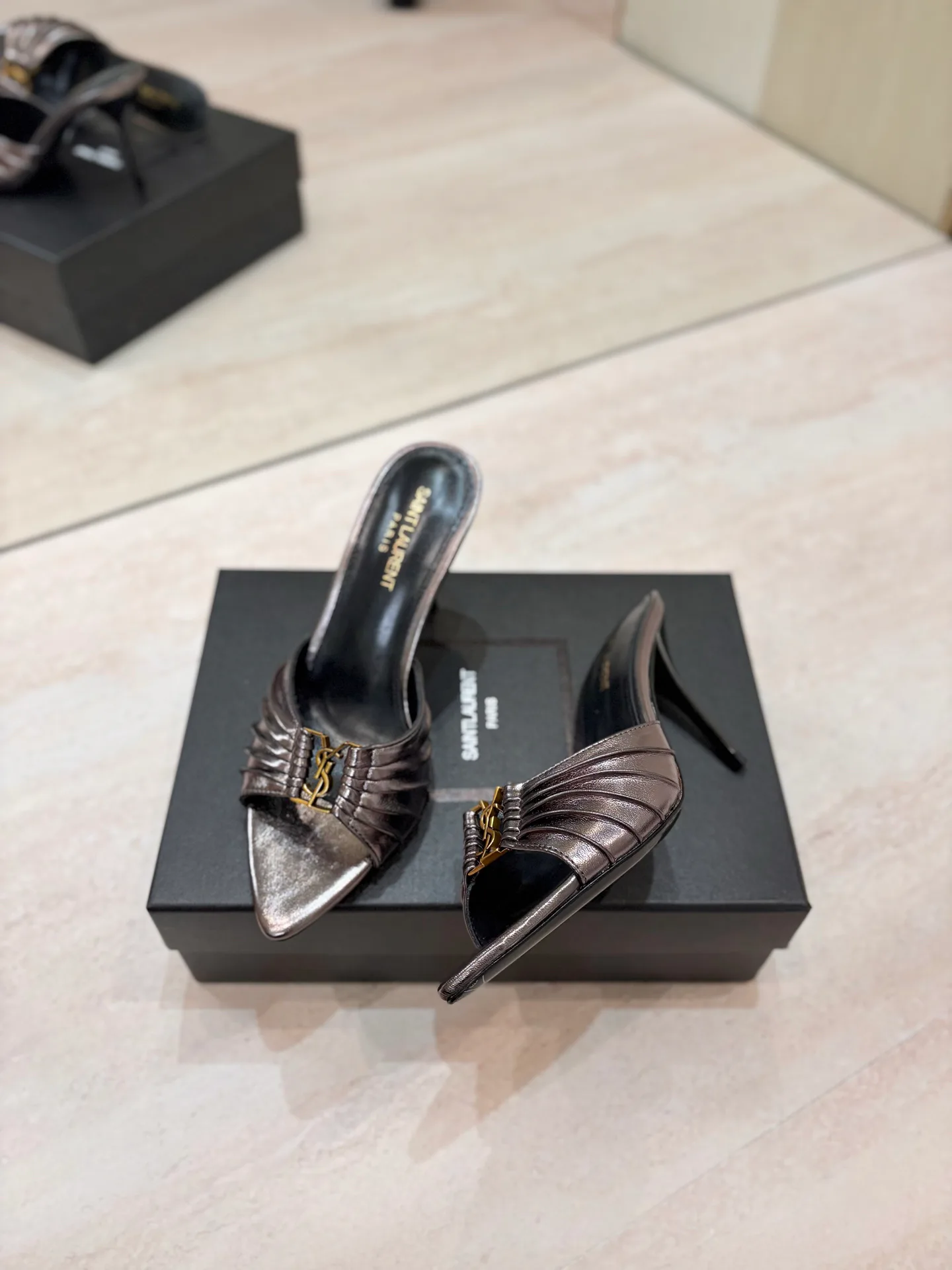 Мюли И Сабо Женские Saint Laurent 17476056