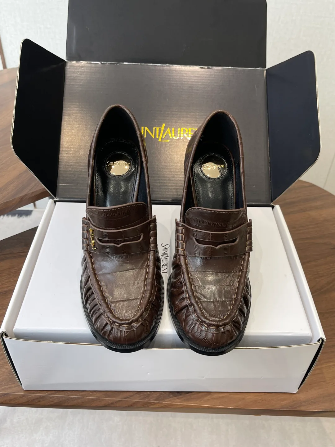 Лоферы И Мокасины Женские Saint Laurent 1284421