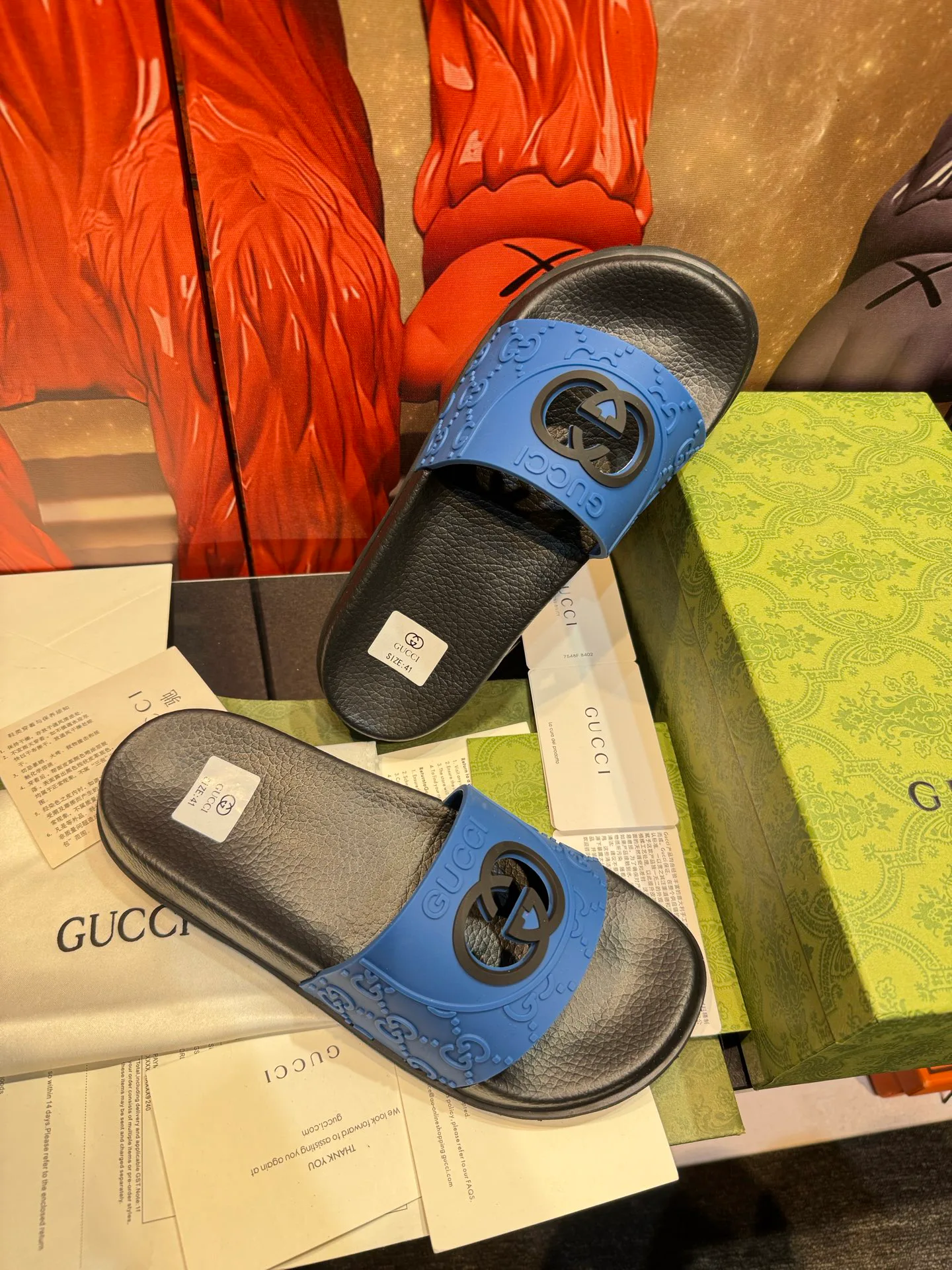 Шлепанцы Женские Gucci 10199406
