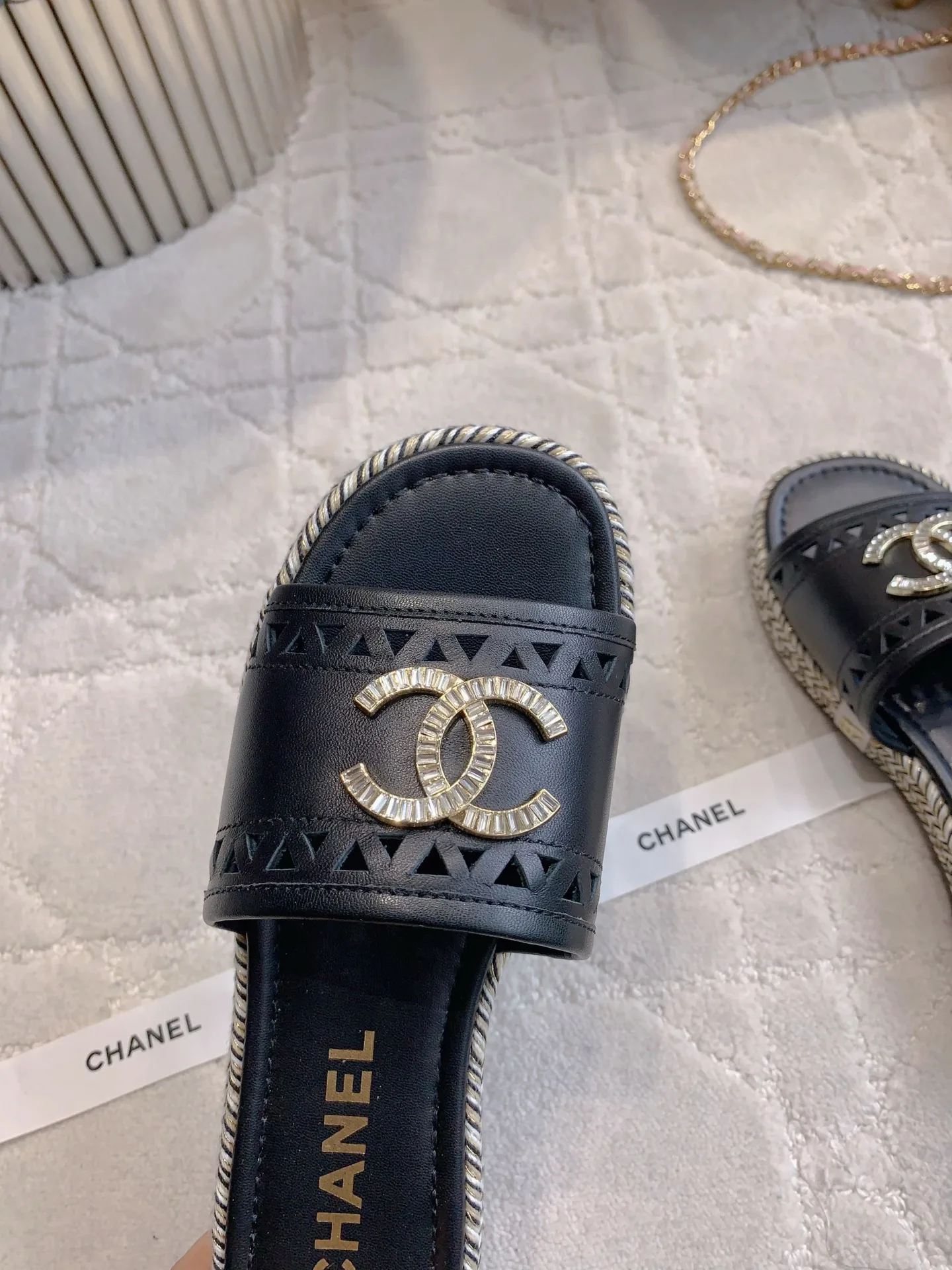 Шлепанцы Женские Chanel 34870