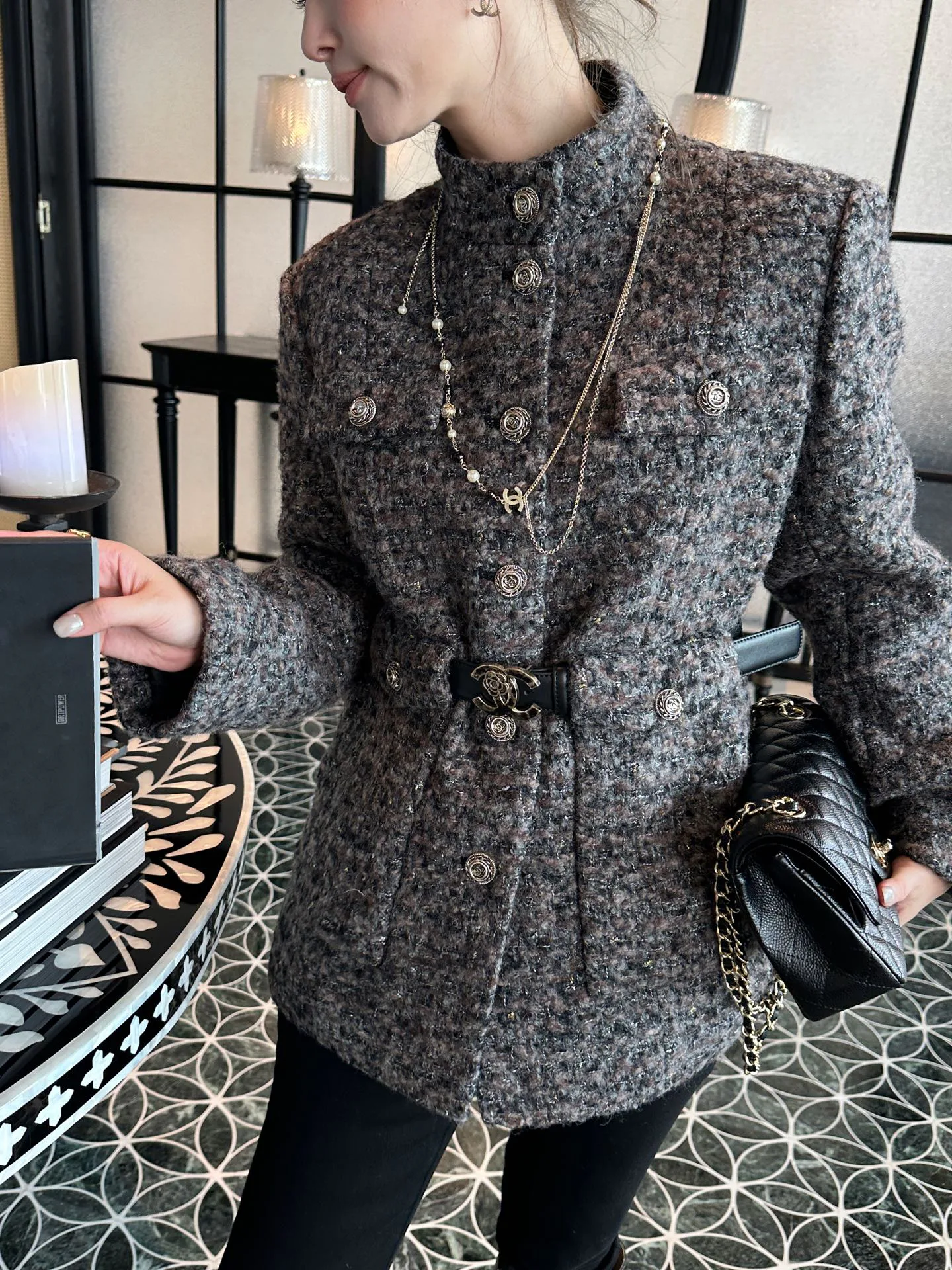 Куртки И Пуховики Женские Chanel 200894