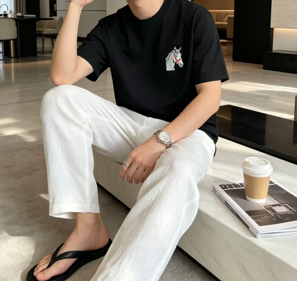 Футболки Мужские Hermes 14729687